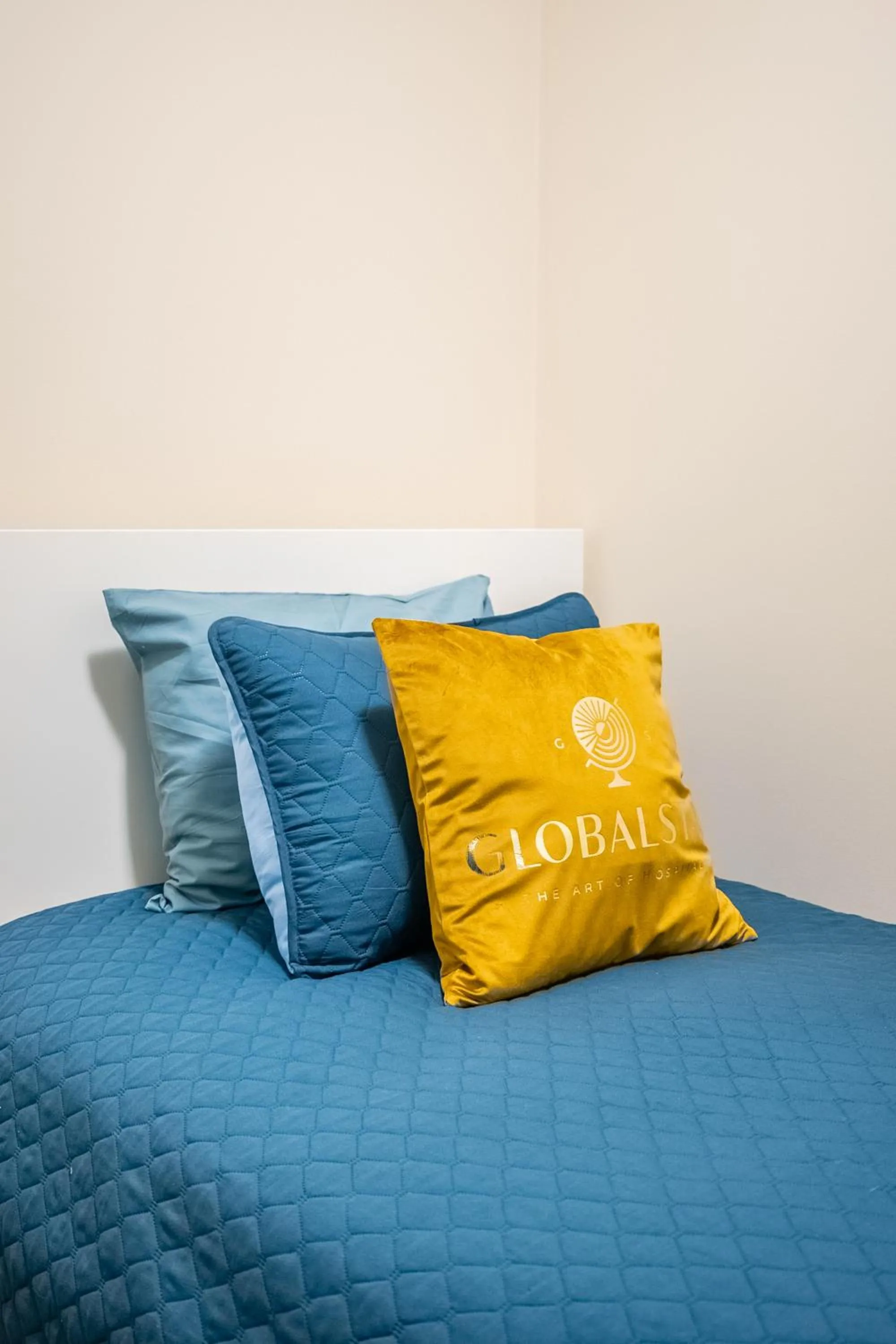 Bed in GLOBALSTAY Modern Apartments in North York Skyscraper