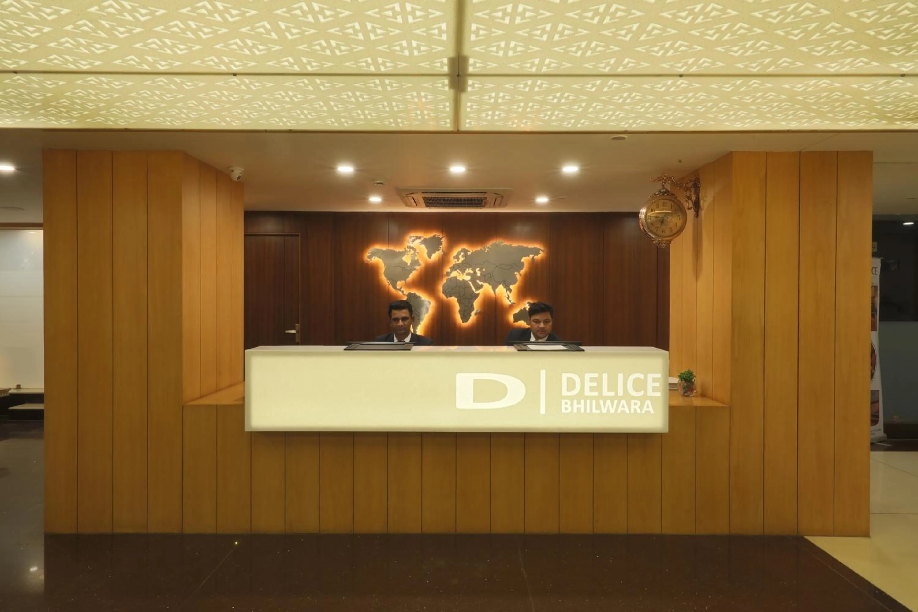 Lobby or reception in Hotel Delice