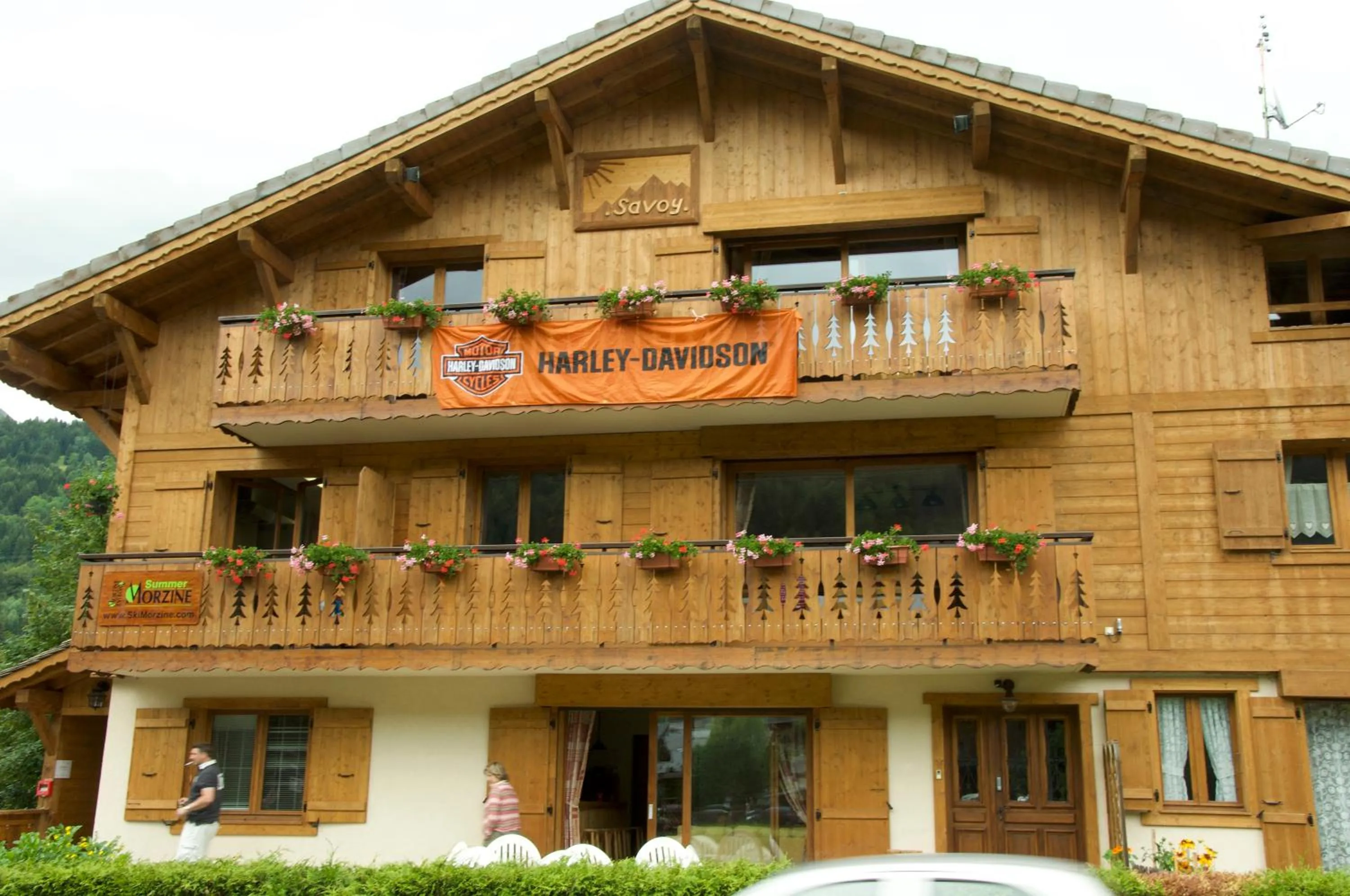 Property building in Savoy Morzine