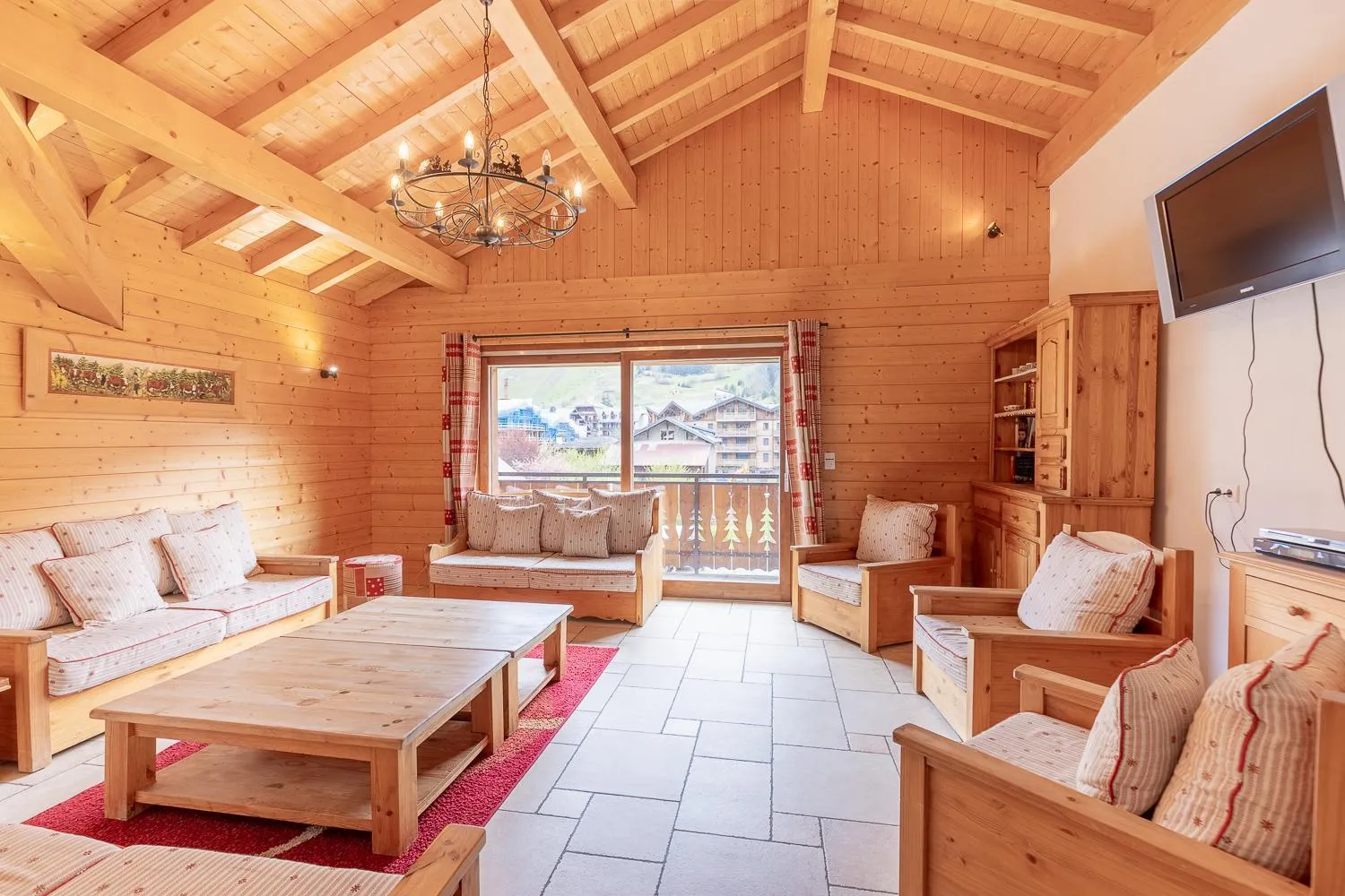 Living room in Savoy Morzine