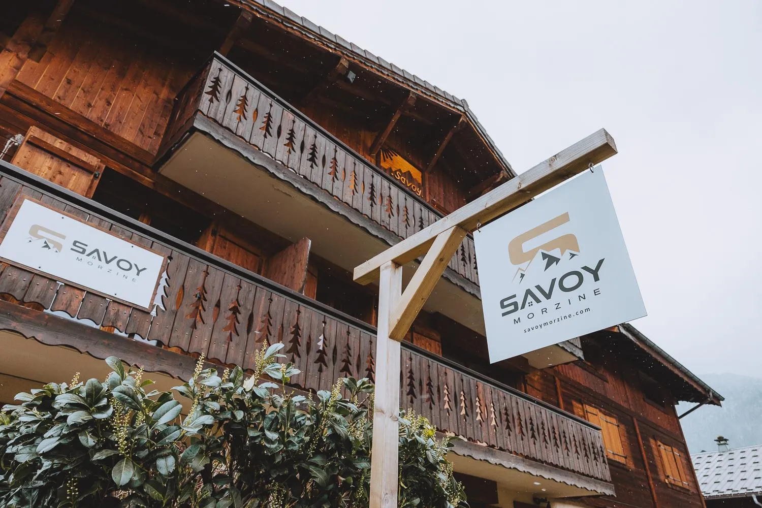 Property building in Savoy Morzine