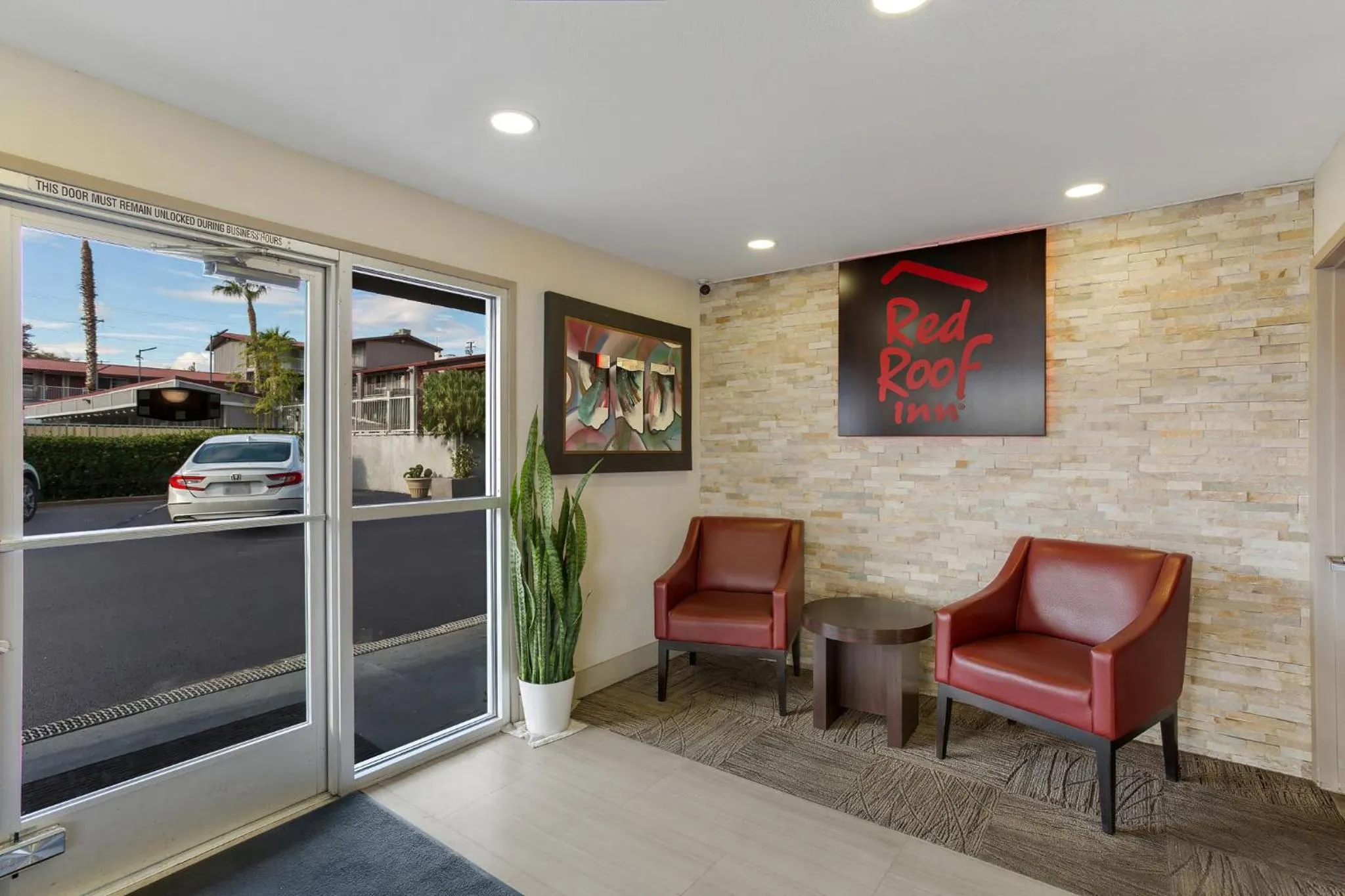 Lobby or reception in Red Roof Inn Redding