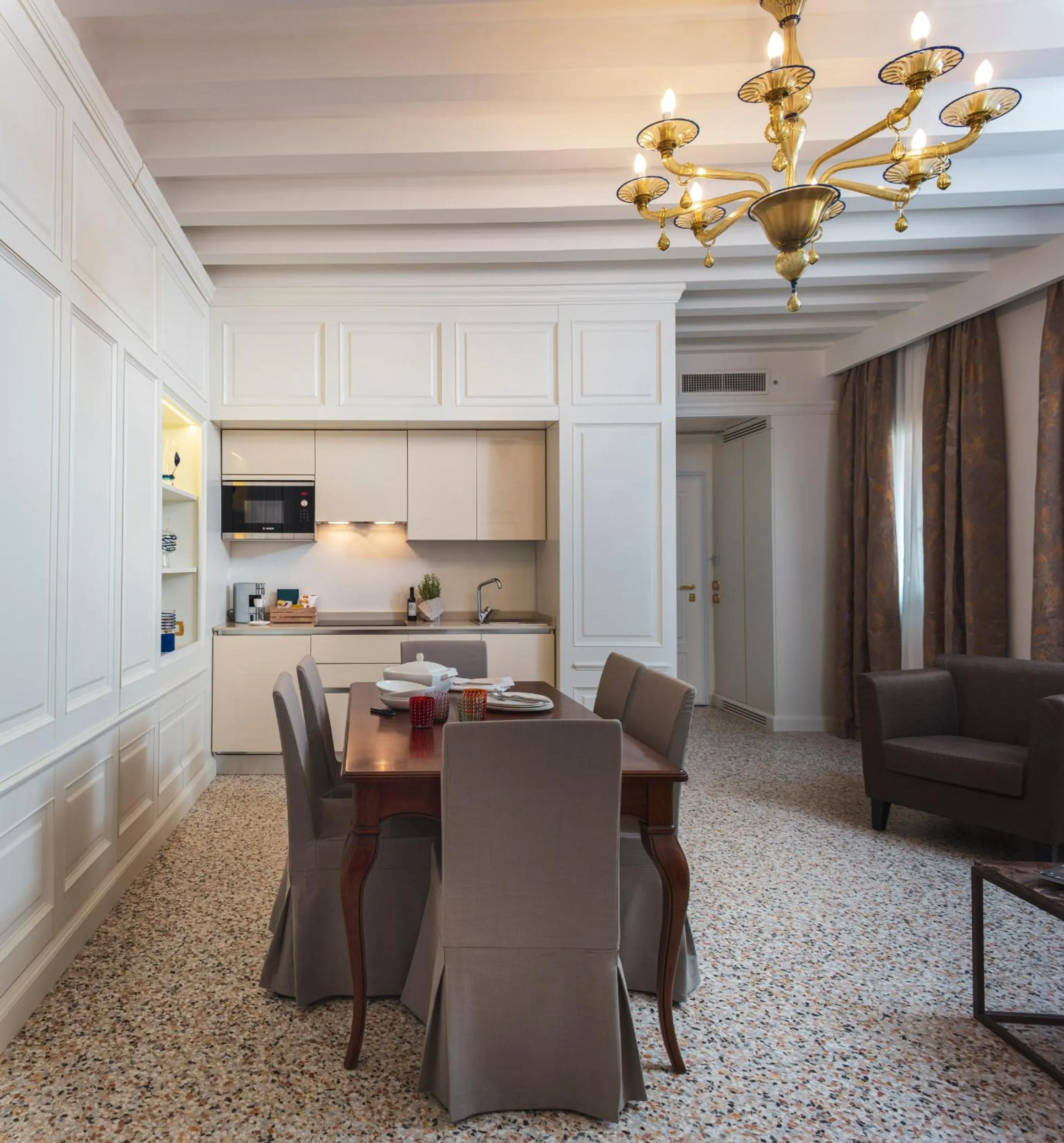 Kitchen or kitchenette in Residenza Ducato