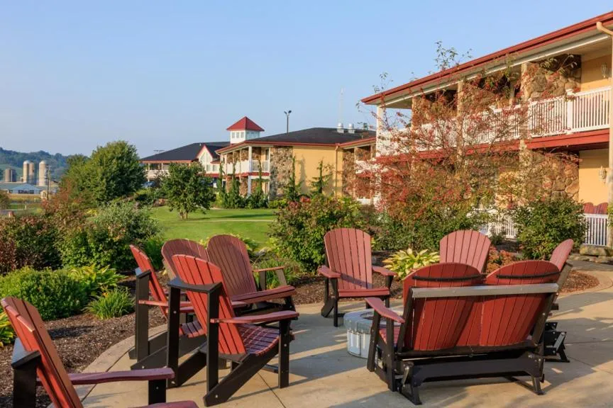 Patio in Berlin Resort