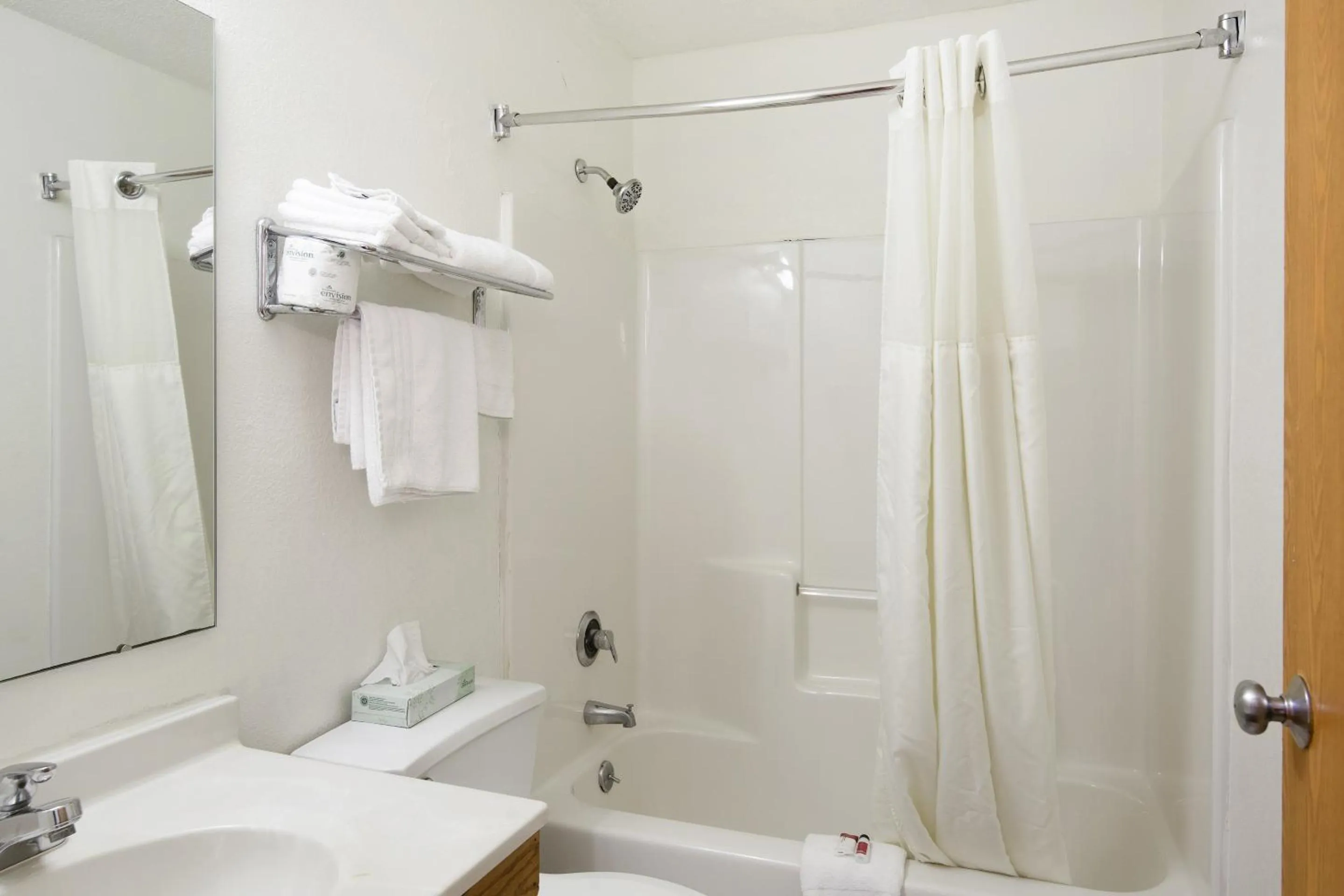 Bathroom in OYO Hotel Portage I-94