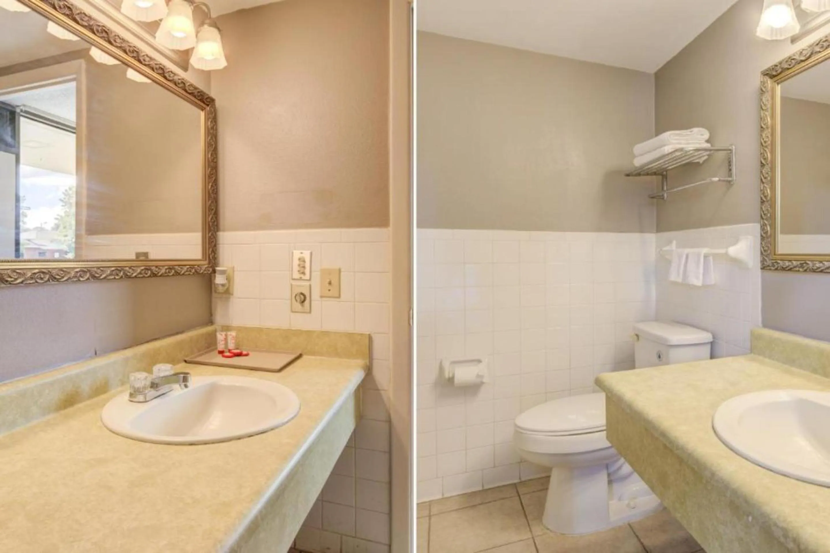 Bathroom in OYO Hotel Douglas GA US-441