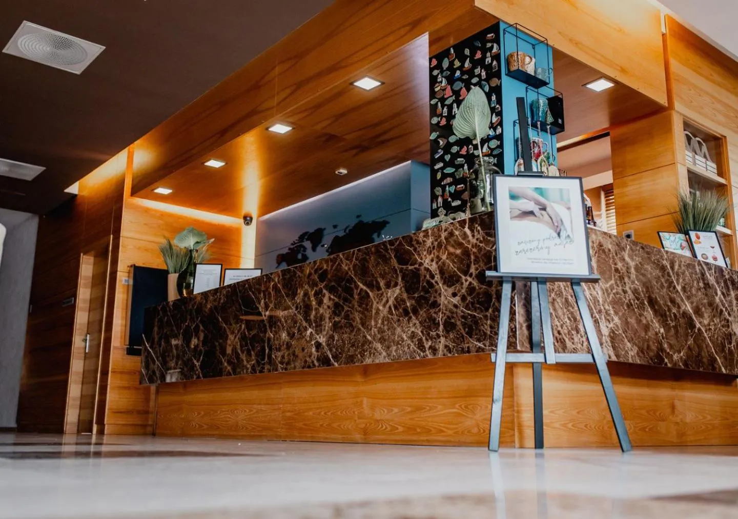 Lobby or reception in Platinum Ostróda