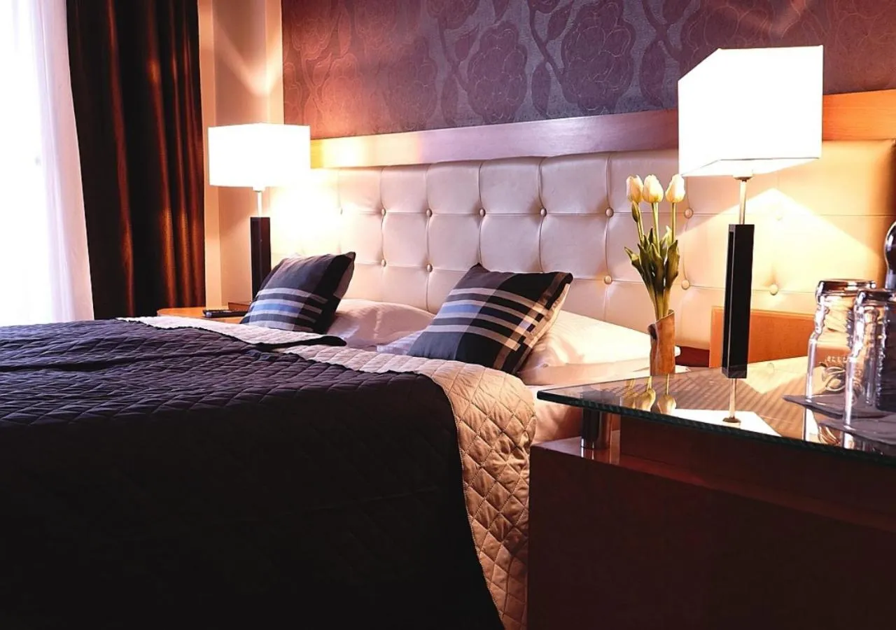 View (from property/room), Bed in Platinum Ostróda