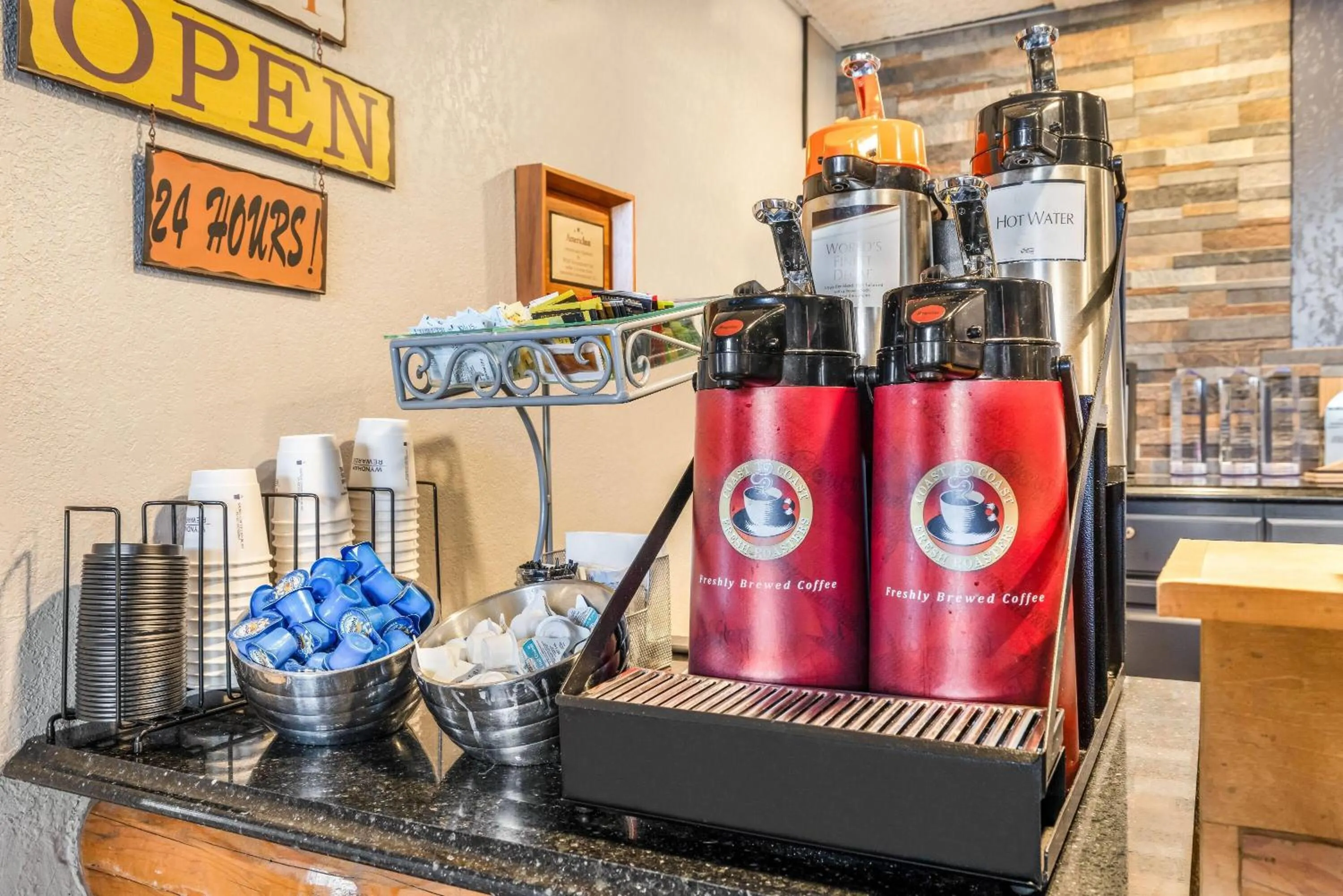 Restaurant/places to eat in AmericInn by Wyndham Chamberlain Conference Center