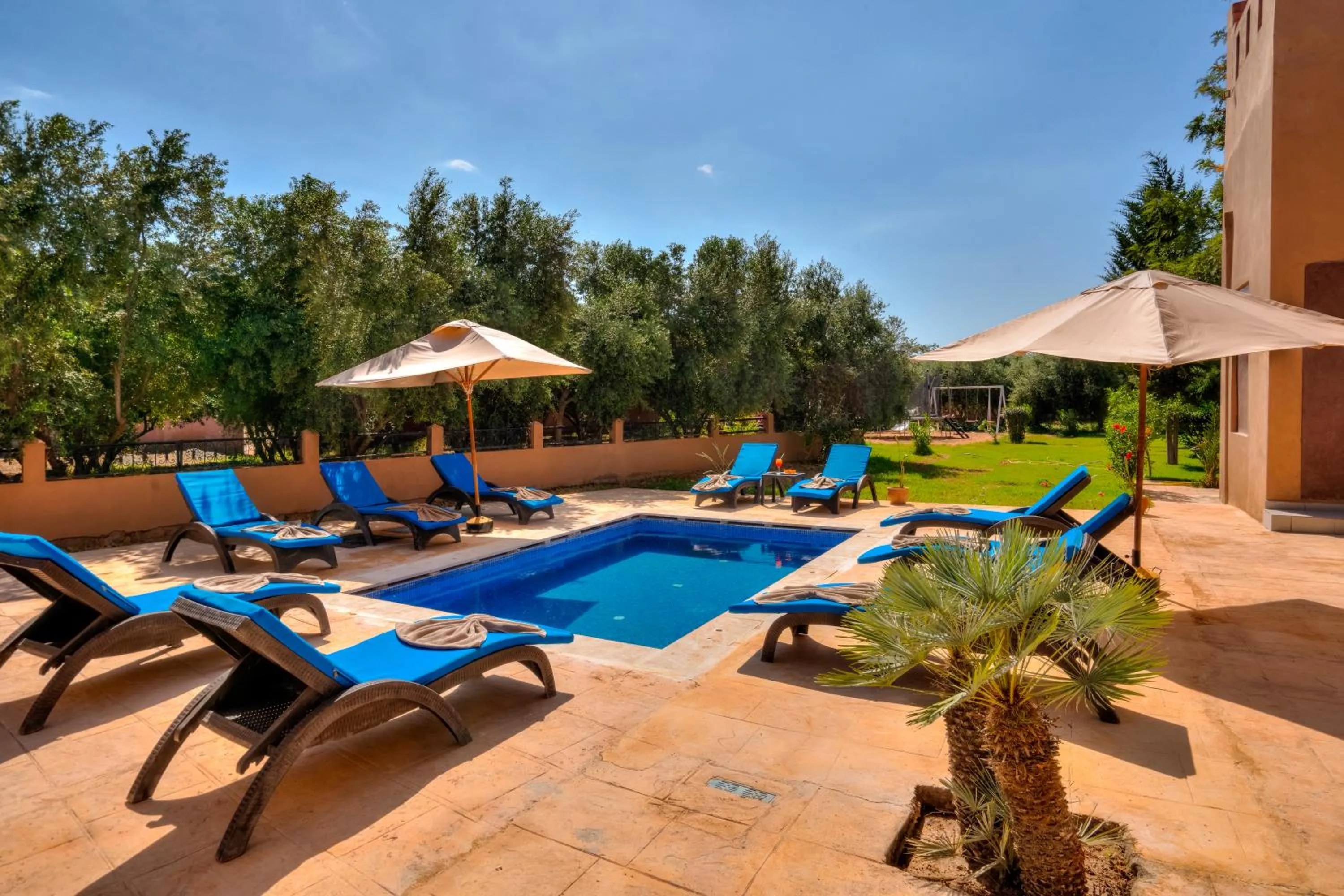 Garden in Taj Atlas Wellness Boutique Hôtel & Spa