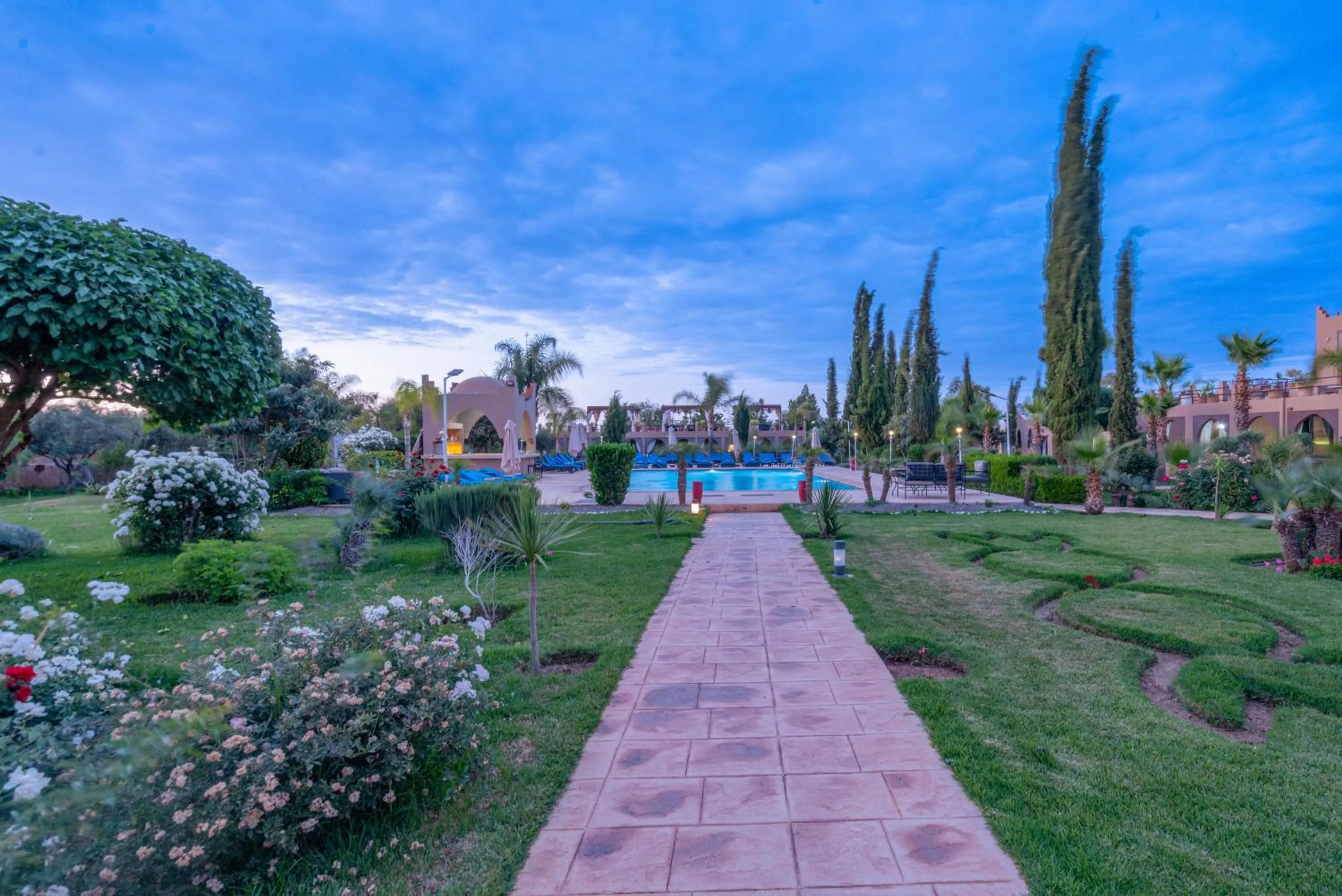 Swimming pool in Taj Atlas Wellness Boutique Hôtel & Spa