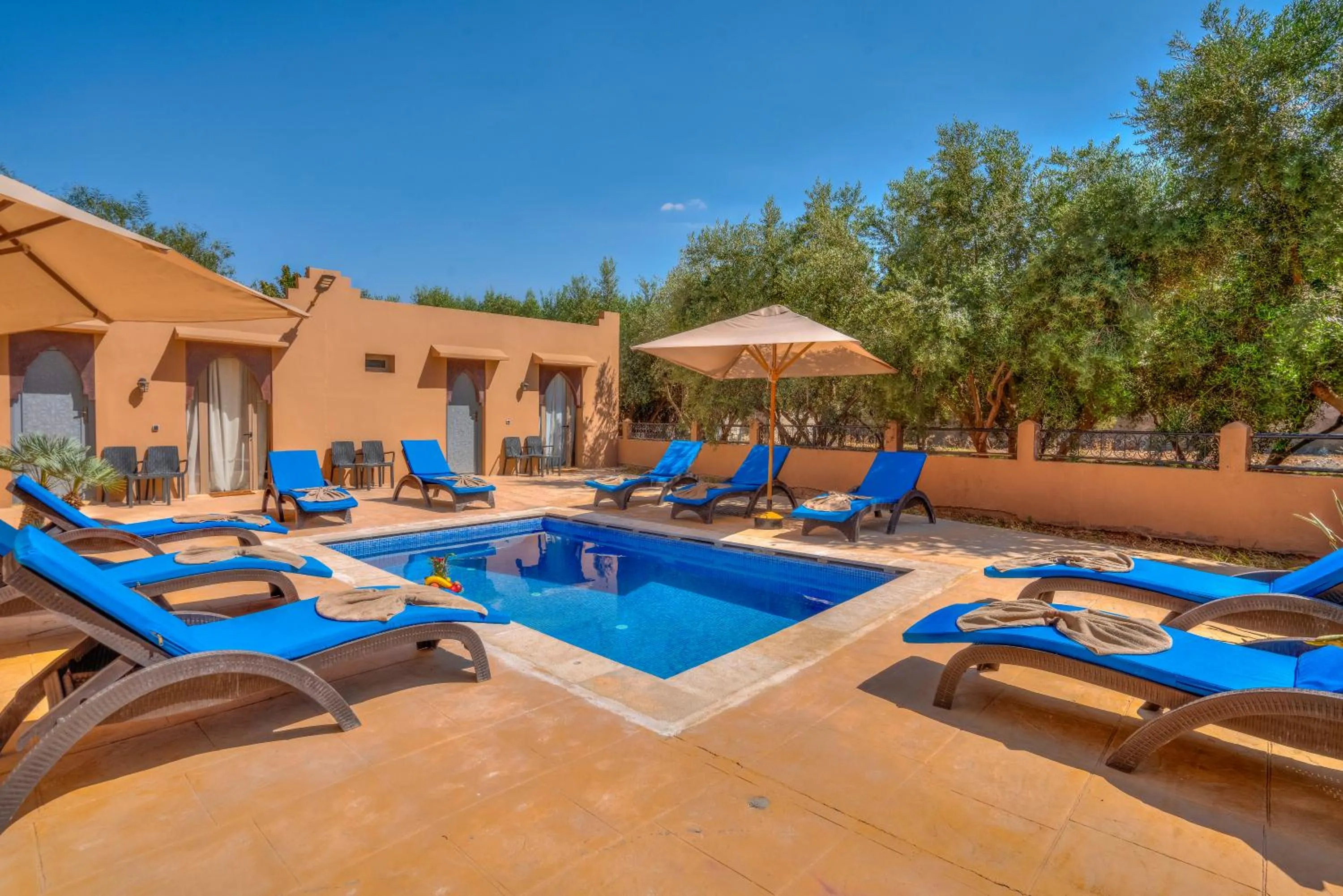 Swimming pool in Taj Atlas Wellness Boutique Hôtel & Spa