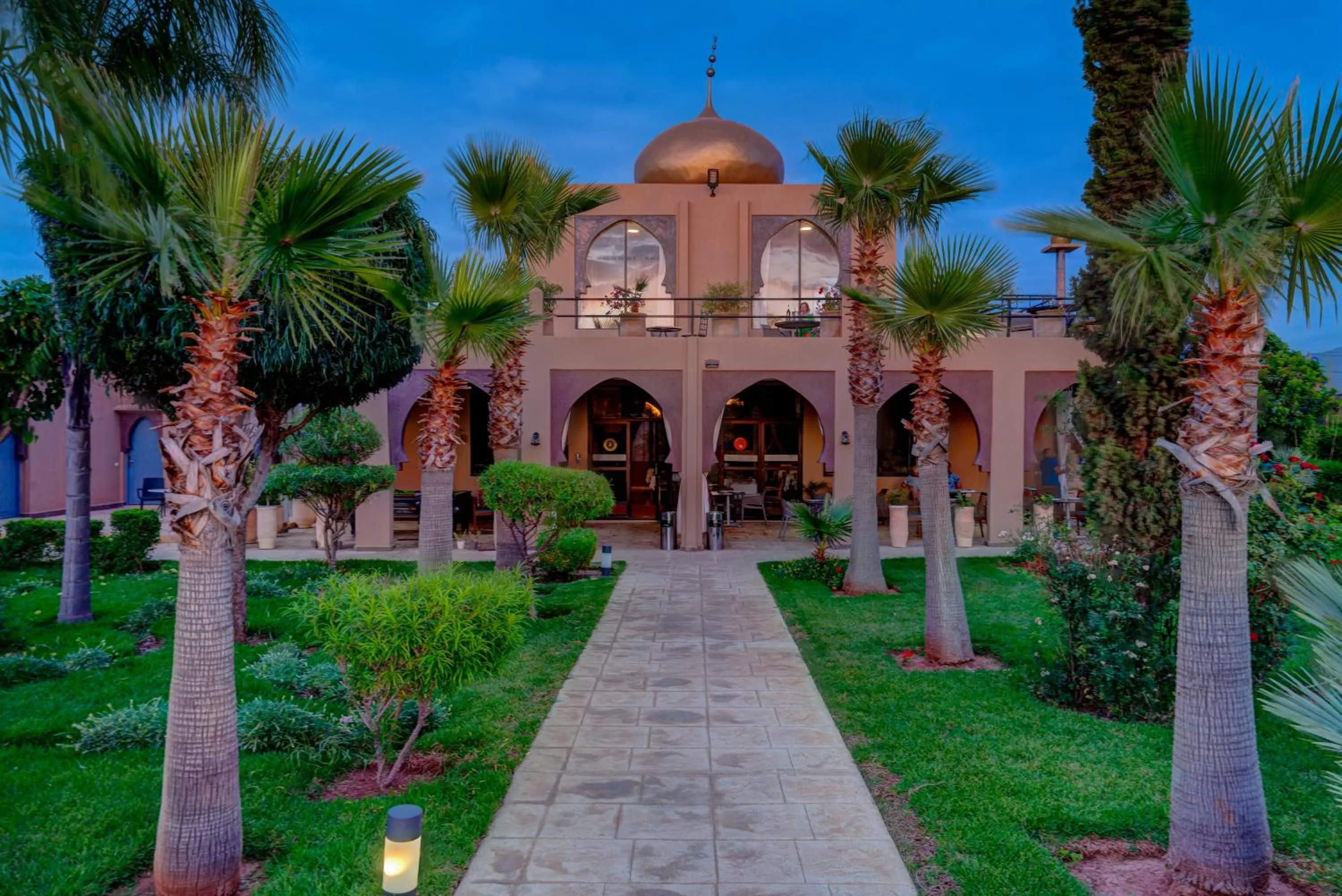 Garden view in Taj Atlas Wellness Boutique Hôtel & Spa
