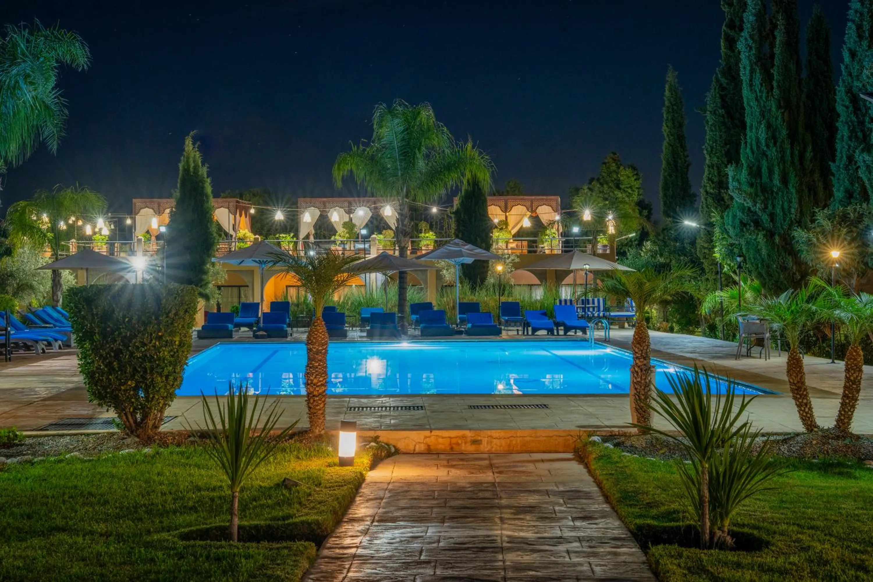 Swimming pool in Taj Atlas Wellness Boutique Hôtel & Spa