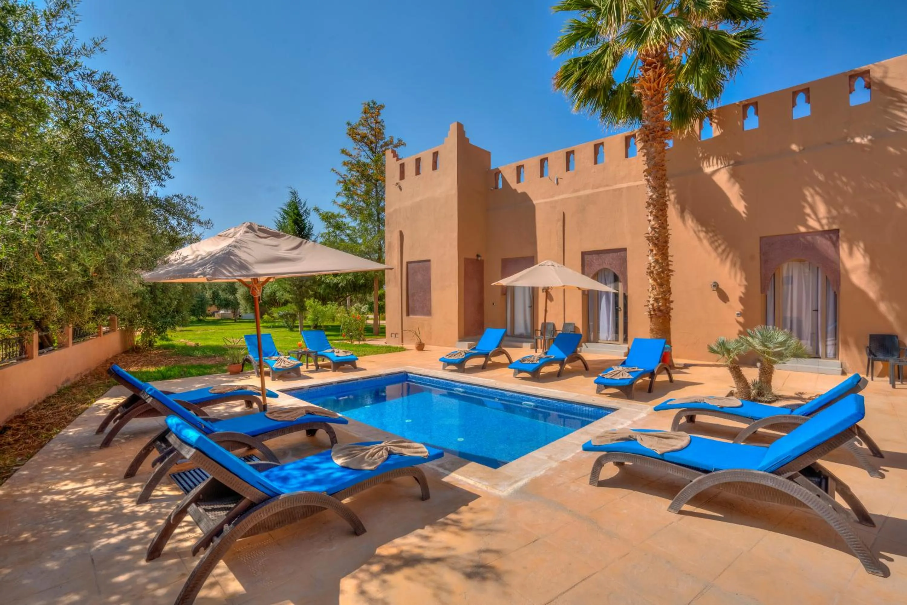 Pool view in Taj Atlas Wellness Boutique Hôtel & Spa