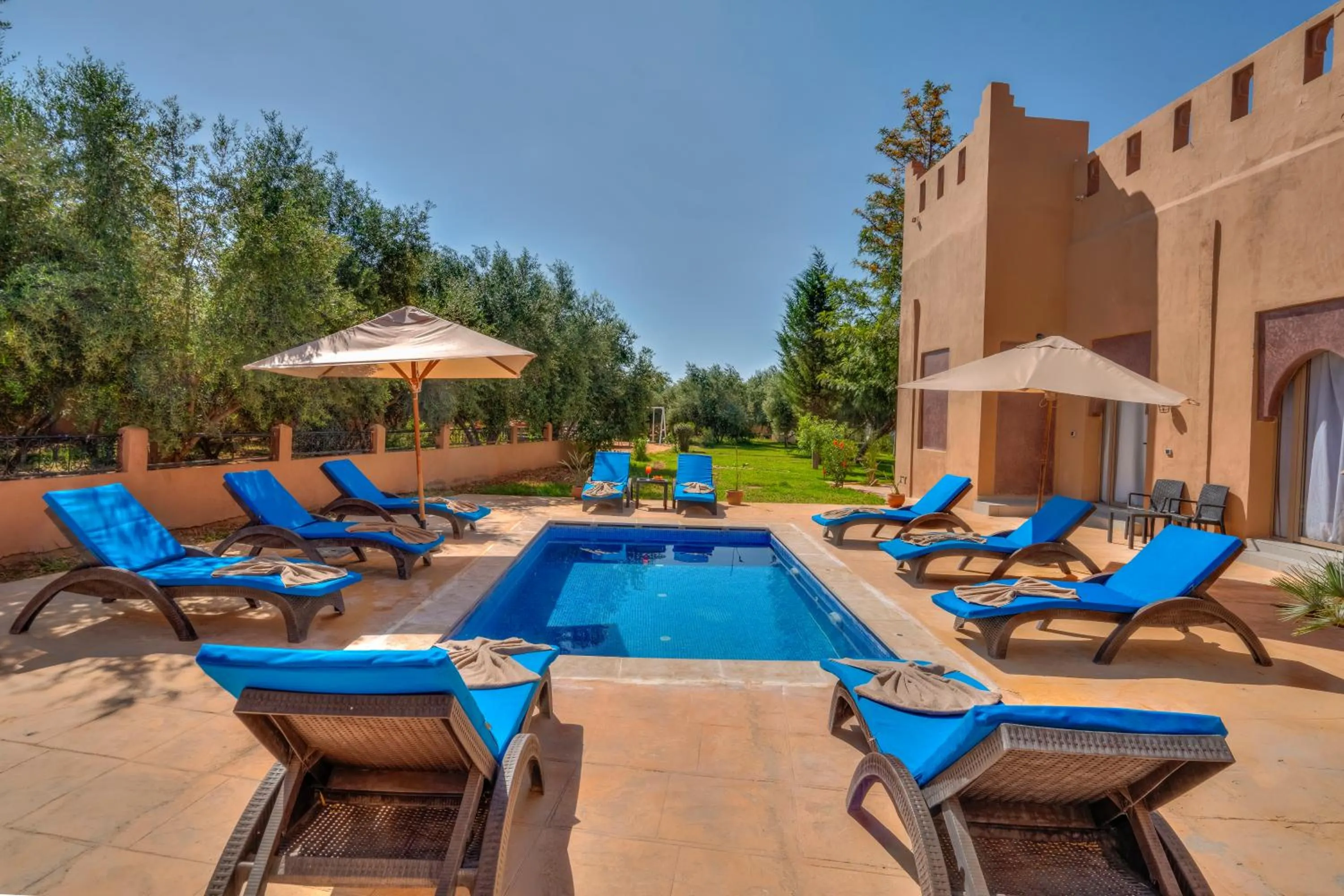 Swimming pool in Taj Atlas Wellness Boutique Hôtel & Spa