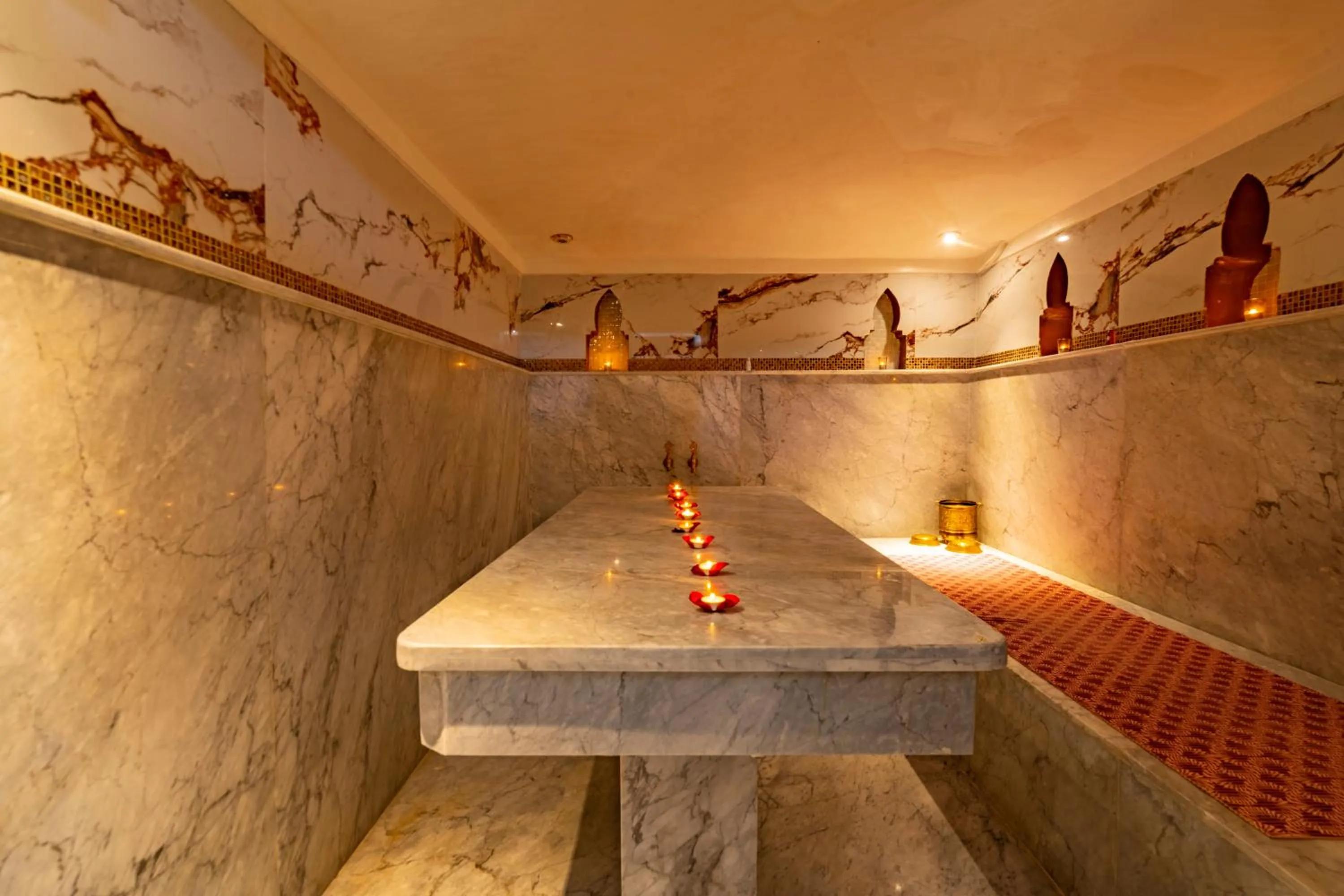 Sauna in Taj Atlas Wellness Boutique Hôtel & Spa