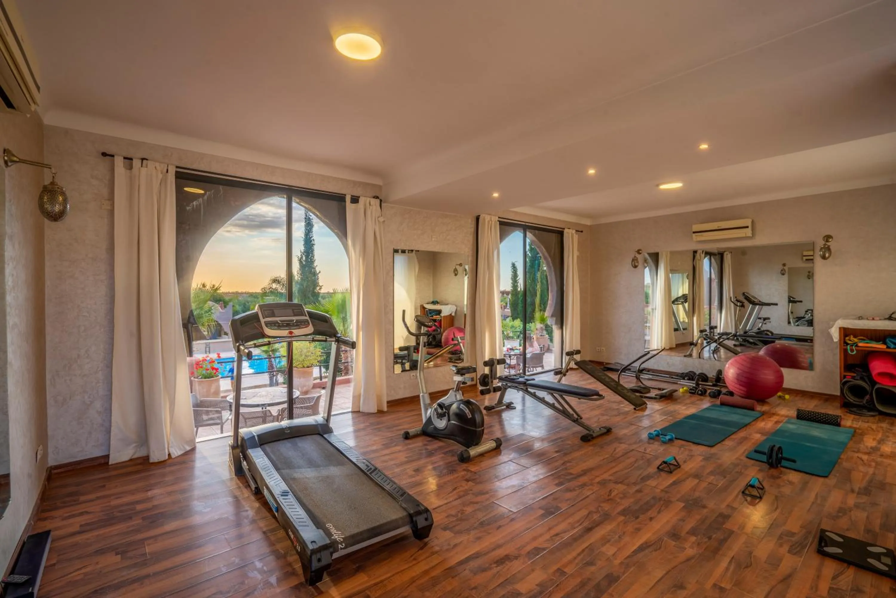 Fitness centre/facilities in Taj Atlas Wellness Boutique Hôtel & Spa