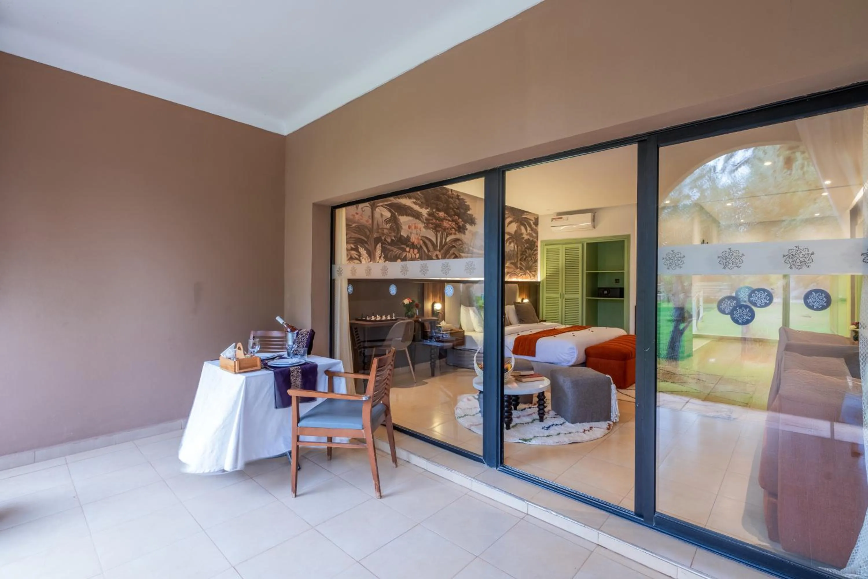 Balcony/Terrace in Taj Atlas Wellness Boutique Hôtel & Spa