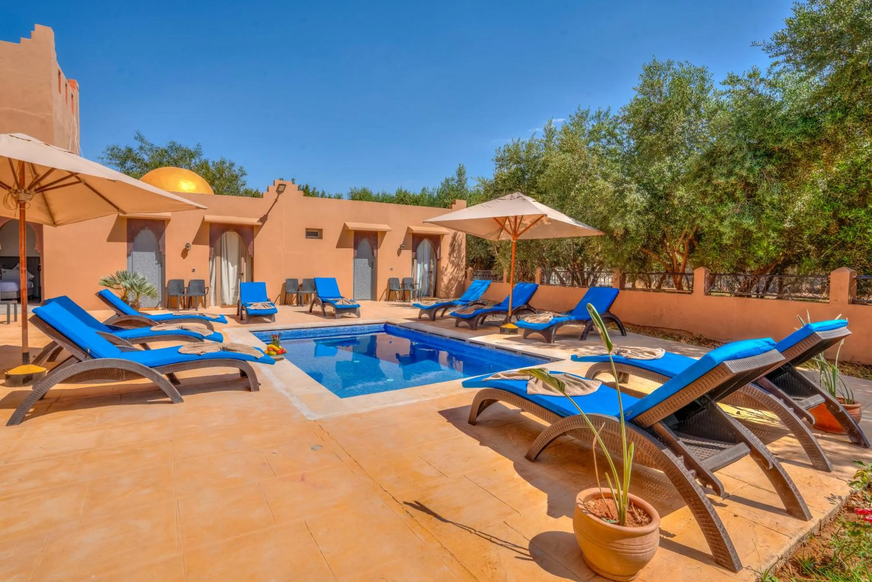 Swimming pool in Taj Atlas Wellness Boutique Hôtel & Spa