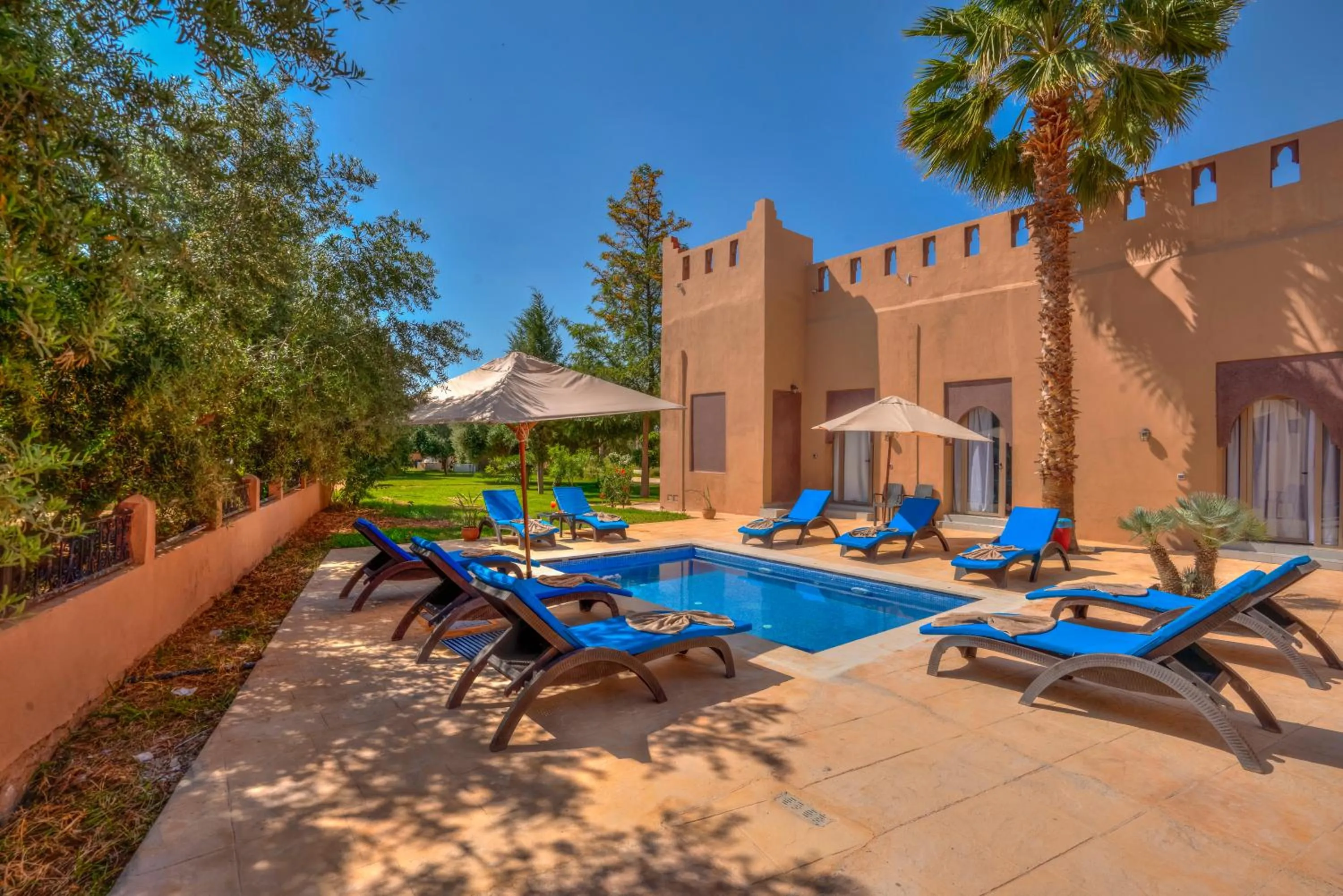 Swimming pool in Taj Atlas Wellness Boutique Hôtel & Spa