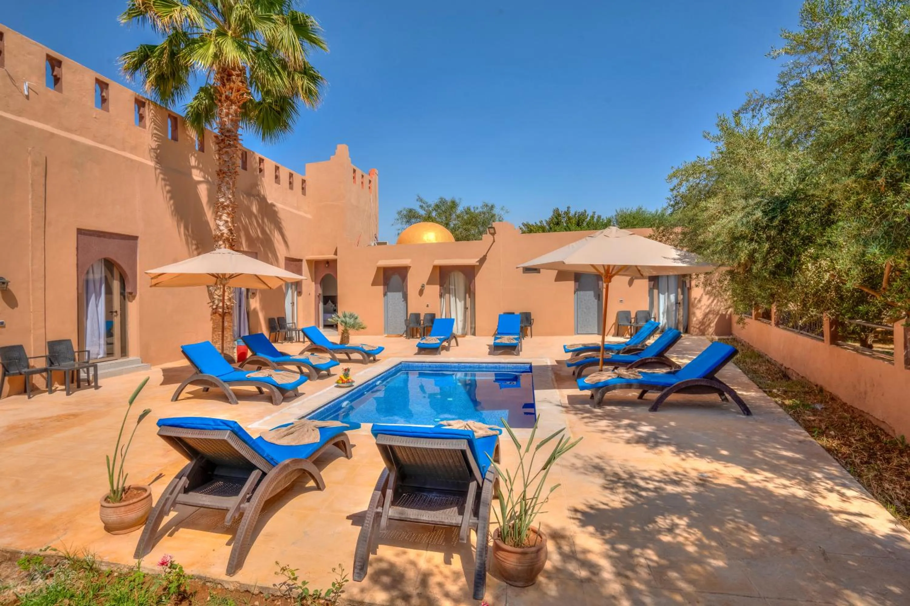 Swimming pool in Taj Atlas Wellness Boutique Hôtel & Spa