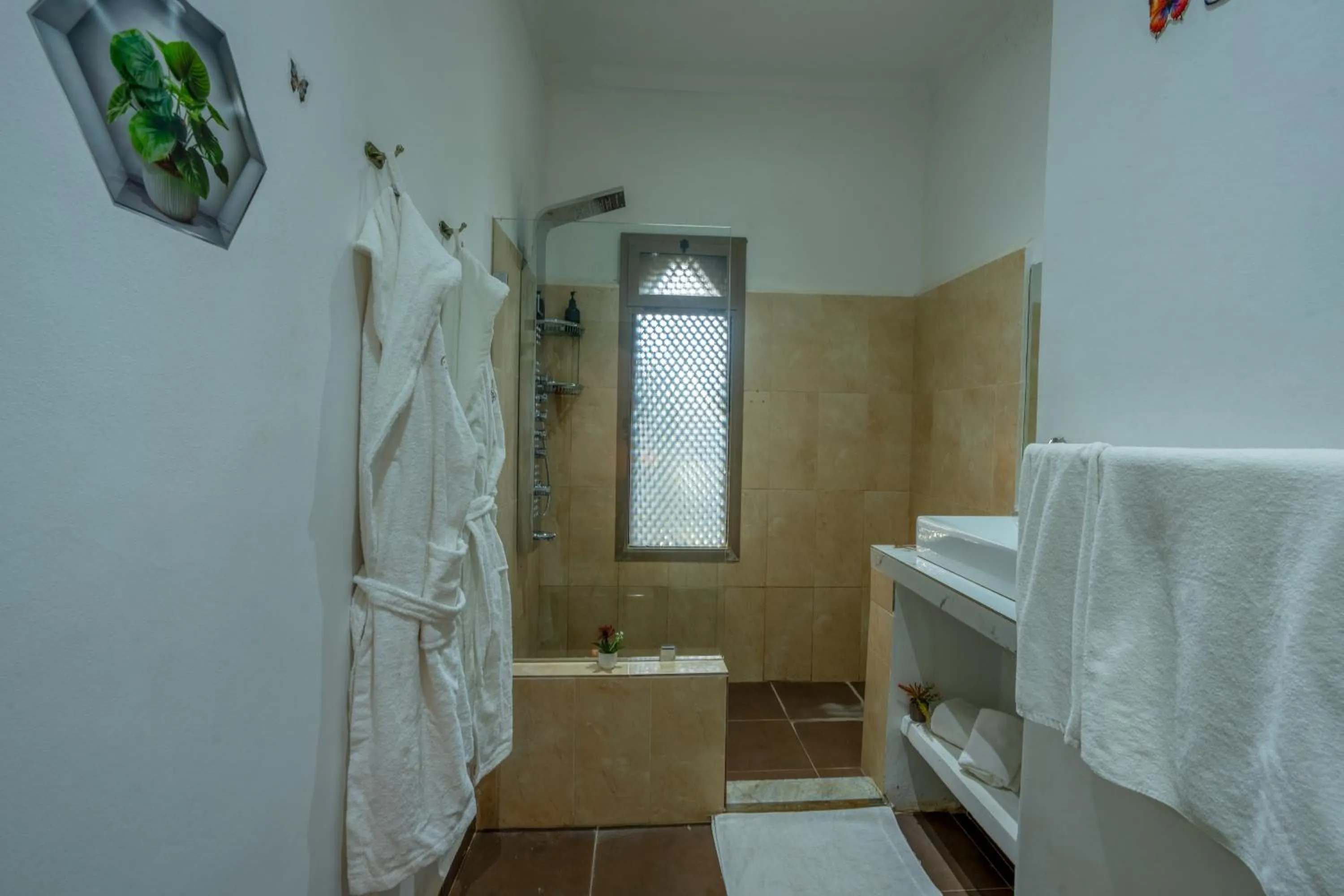 Shower in Taj Atlas Wellness Boutique Hôtel & Spa