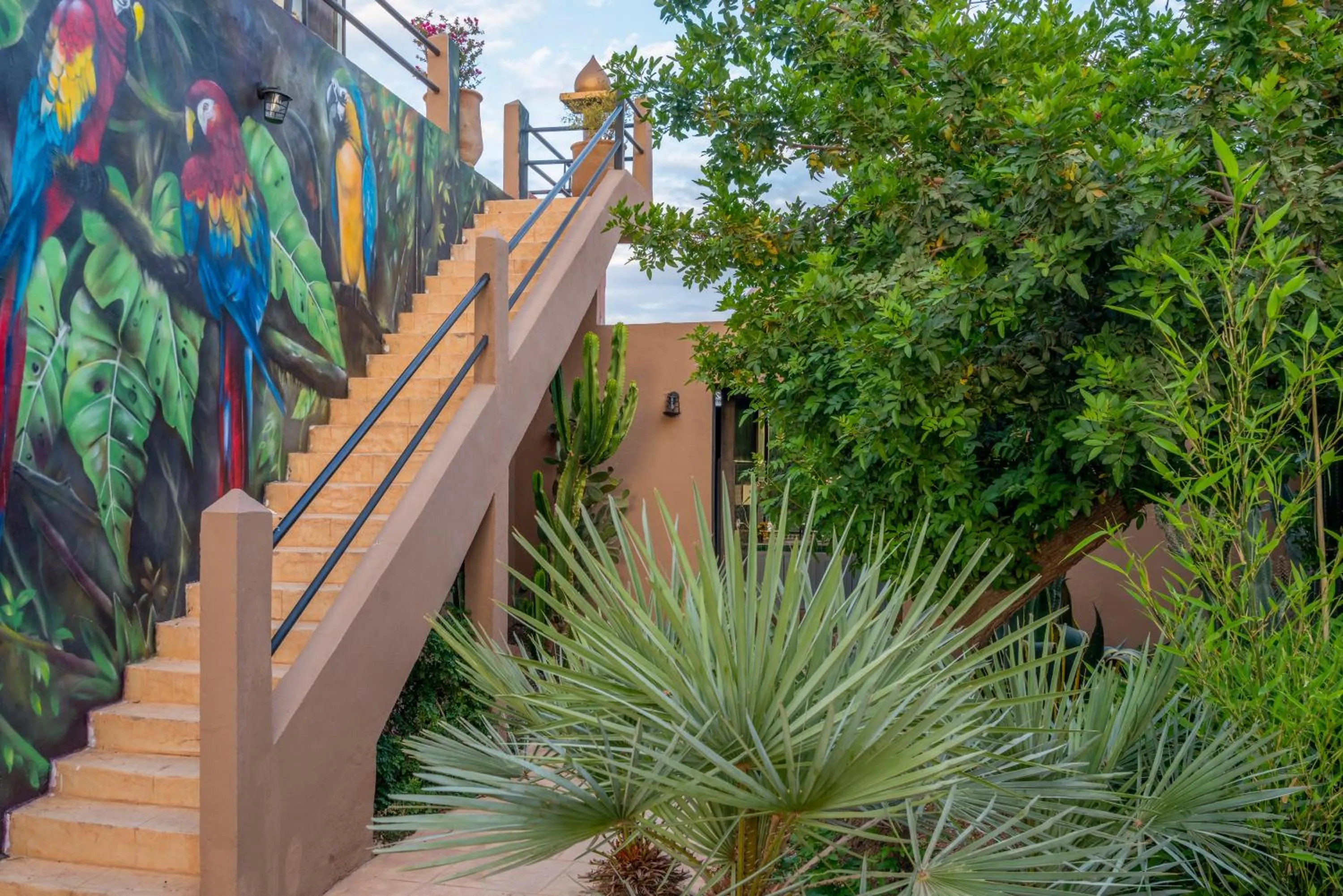 Garden view in Taj Atlas Wellness Boutique Hôtel & Spa