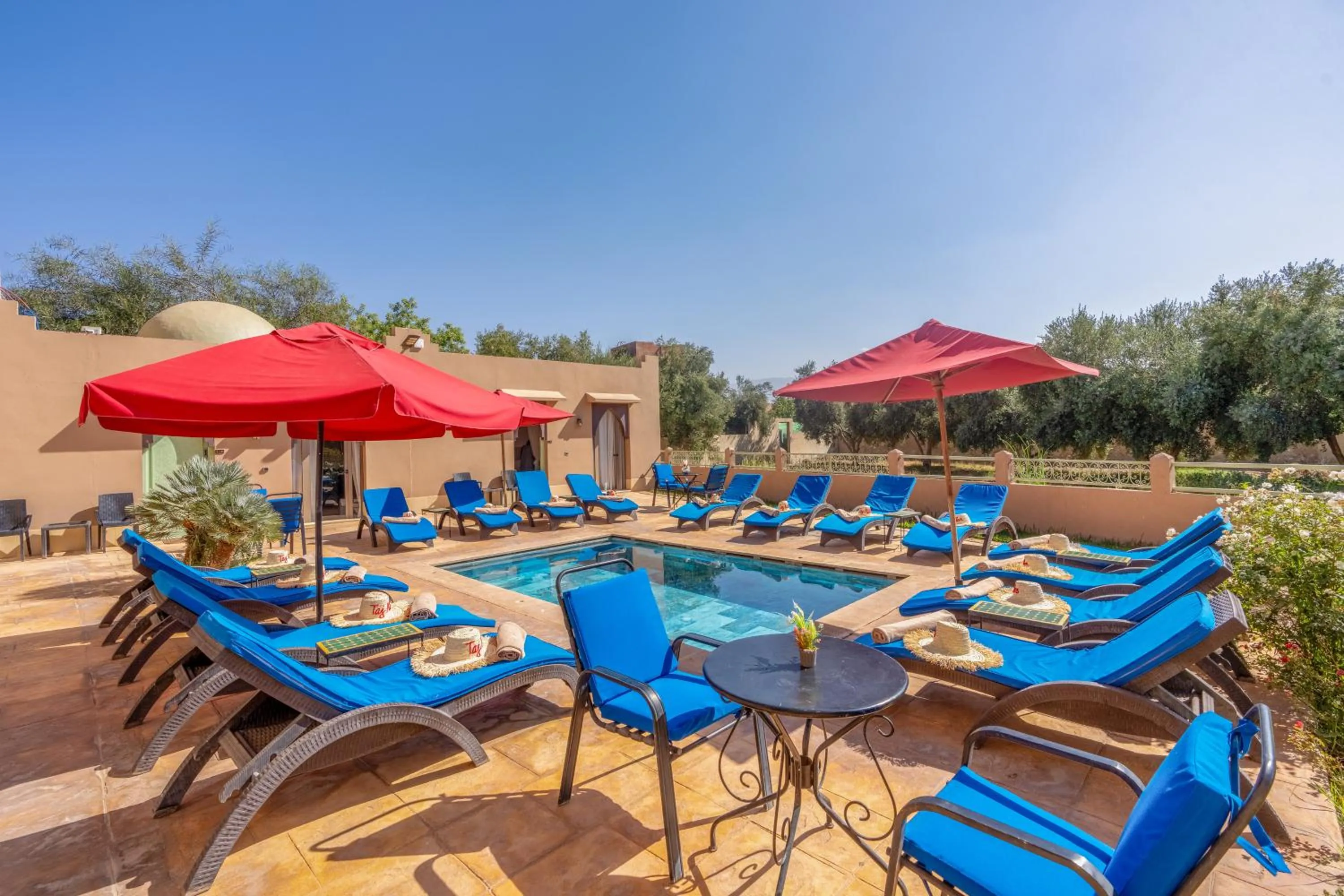 Pool view in Taj Atlas Wellness Boutique Hôtel & Spa
