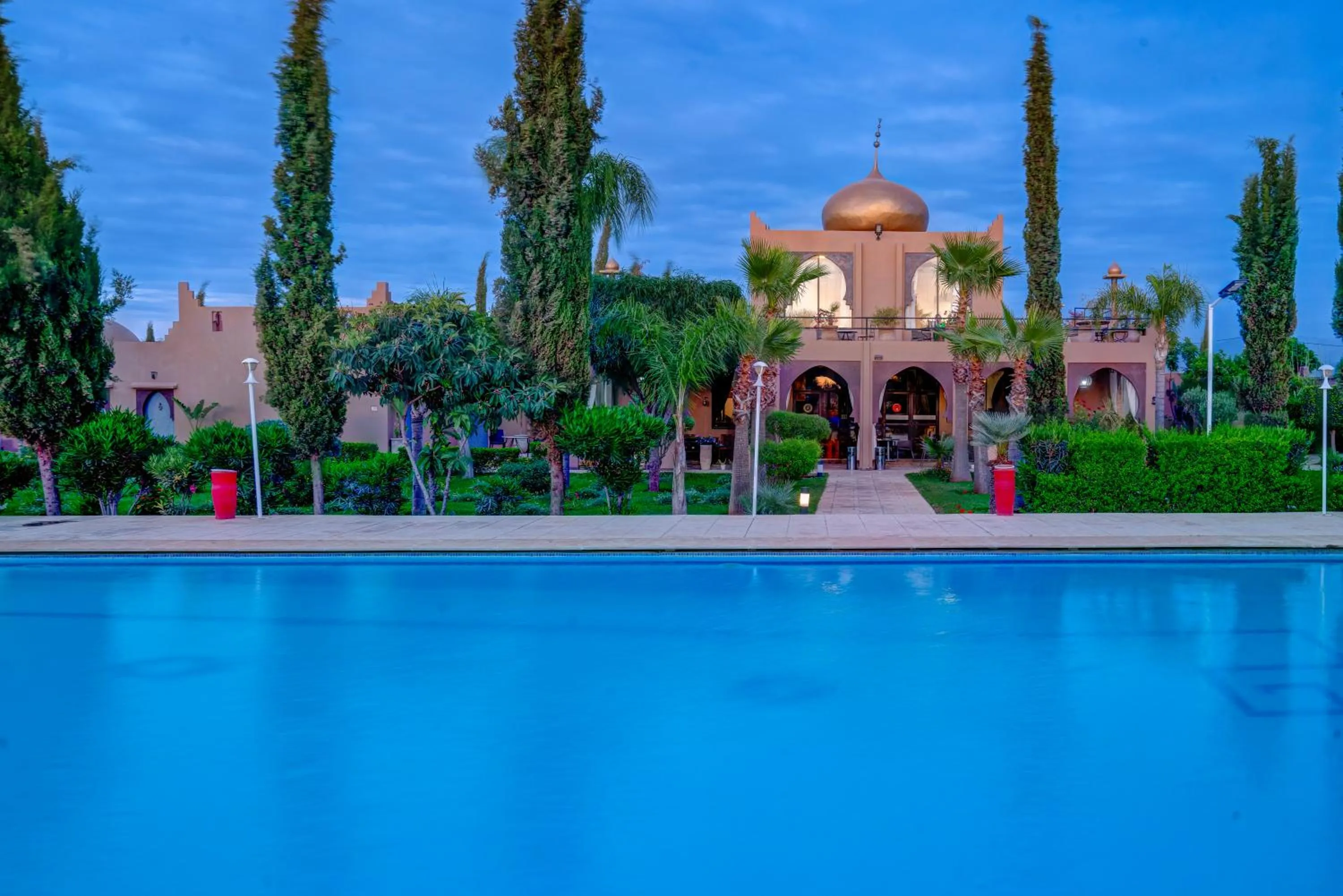Swimming pool in Taj Atlas Wellness Boutique Hôtel & Spa