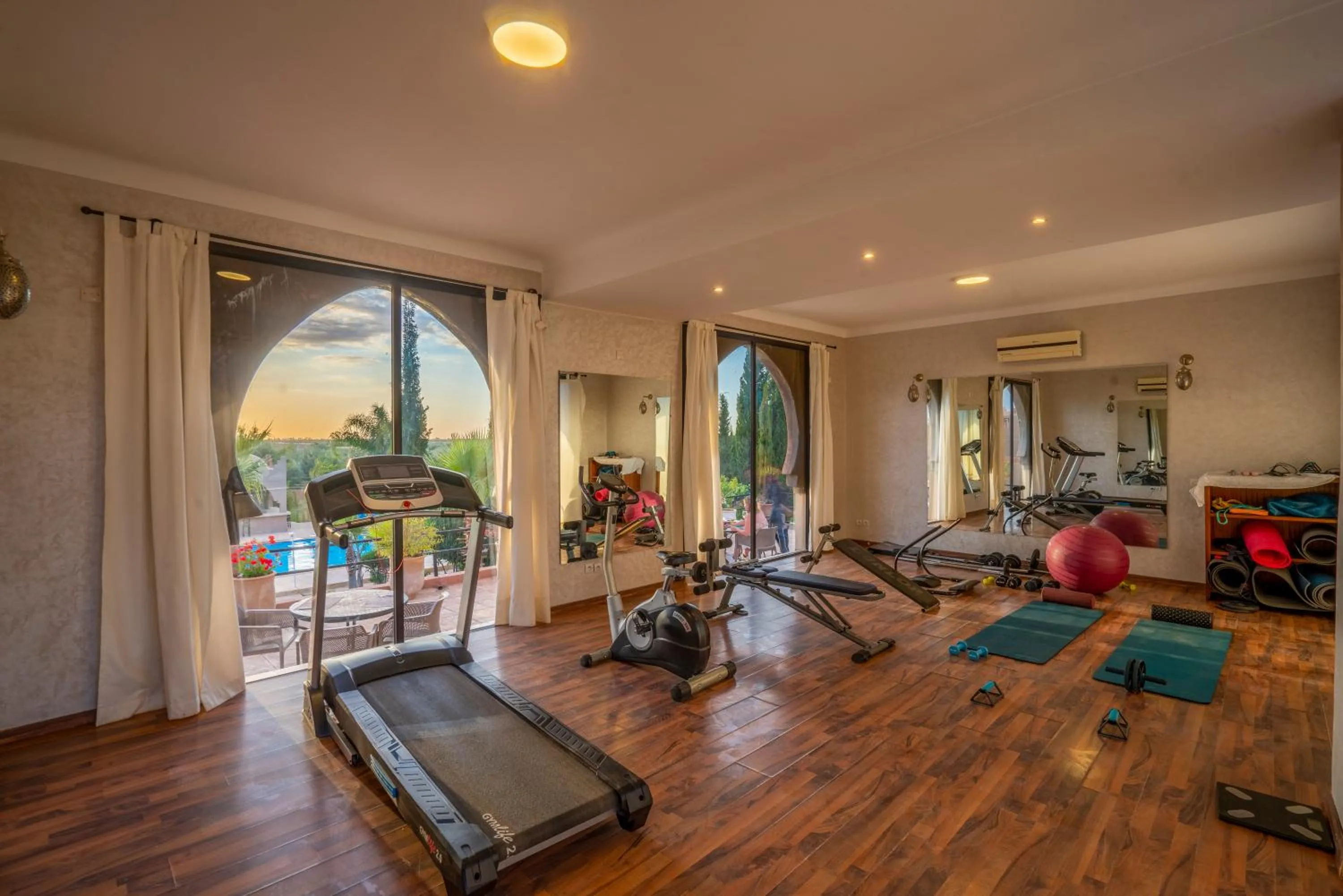 Fitness centre/facilities in Taj Atlas Wellness Boutique Hôtel & Spa
