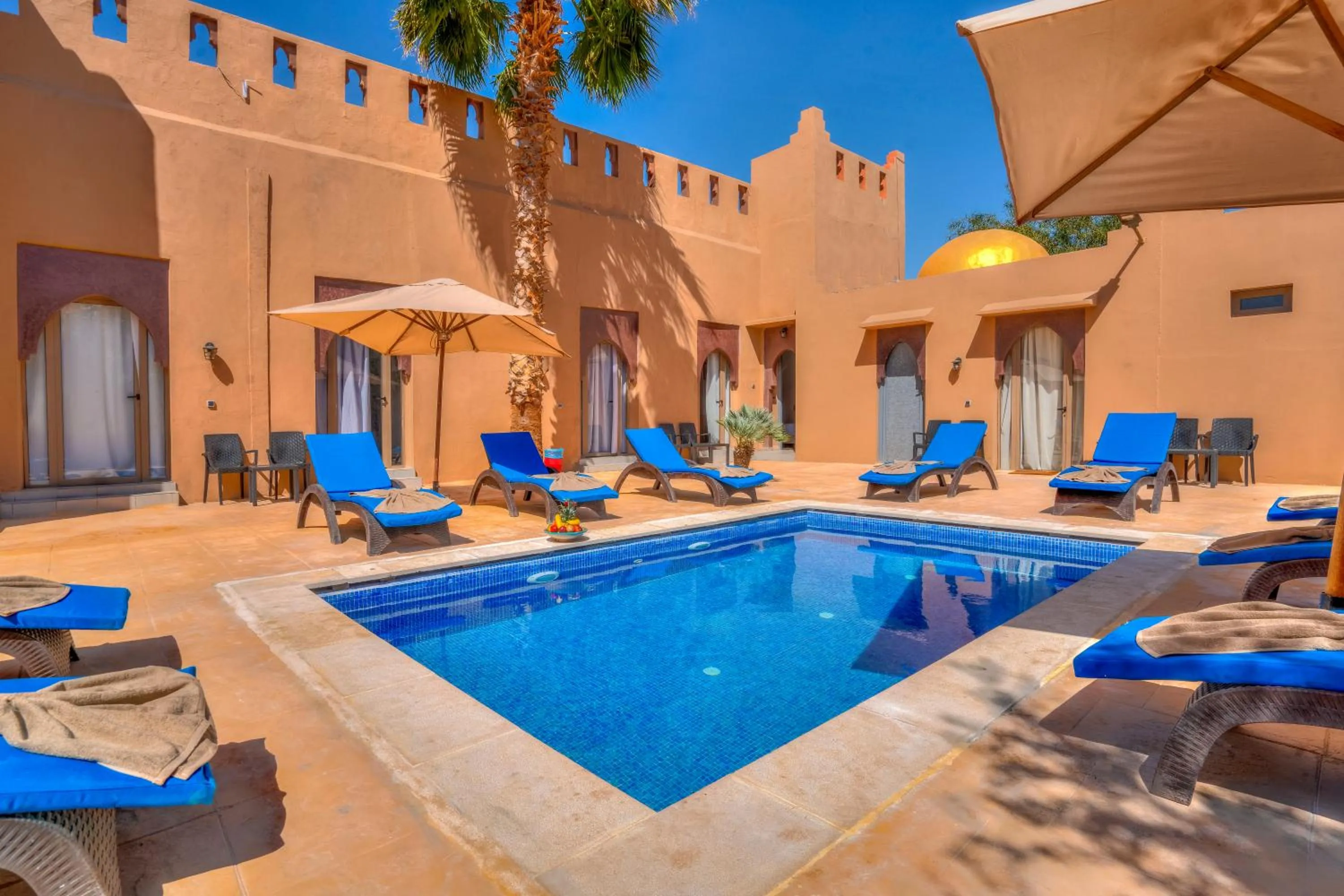 Swimming pool in Taj Atlas Wellness Boutique Hôtel & Spa