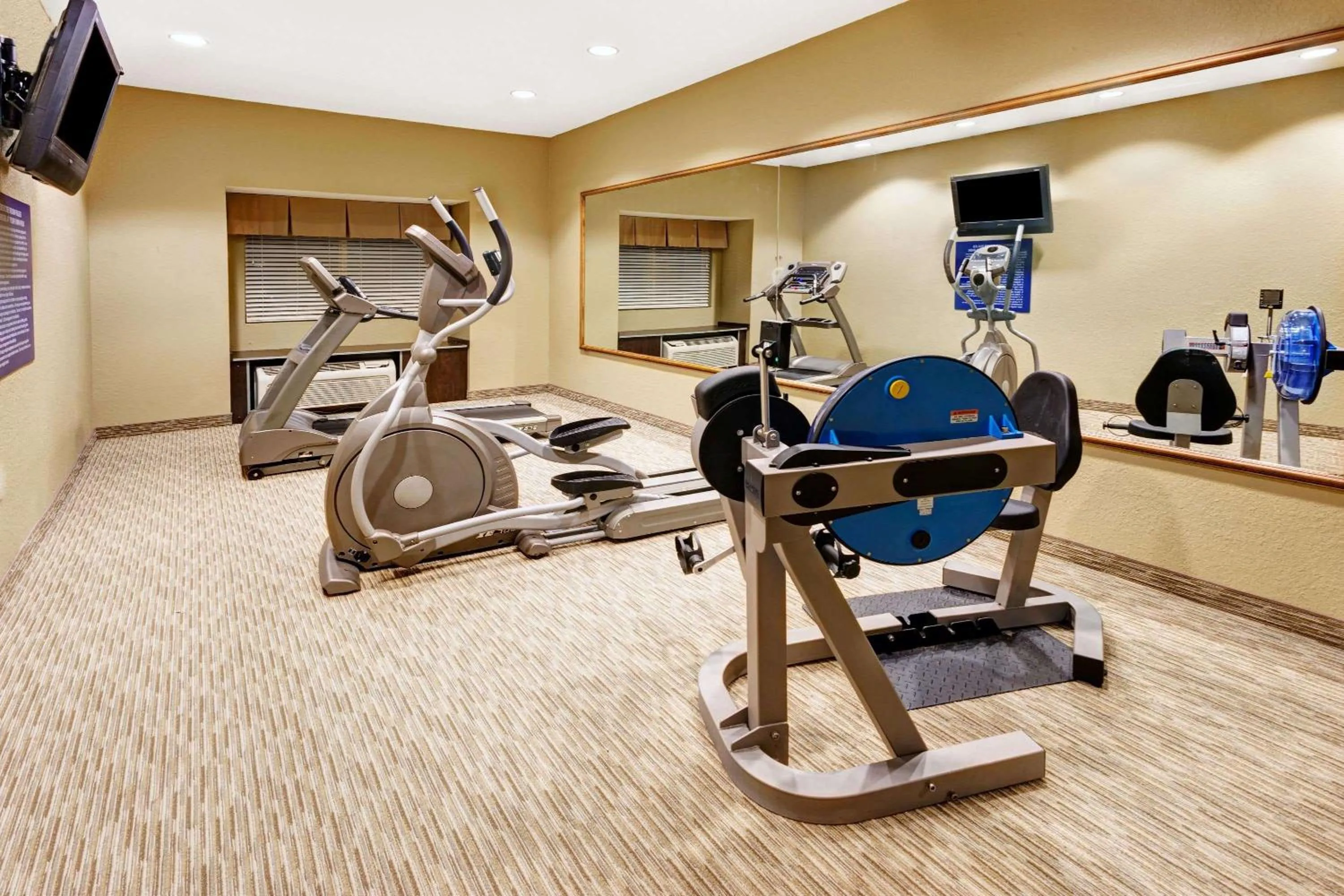 Fitness centre/facilities in Microtel Inn & Suites by Wyndham Woodstock/Atlanta North