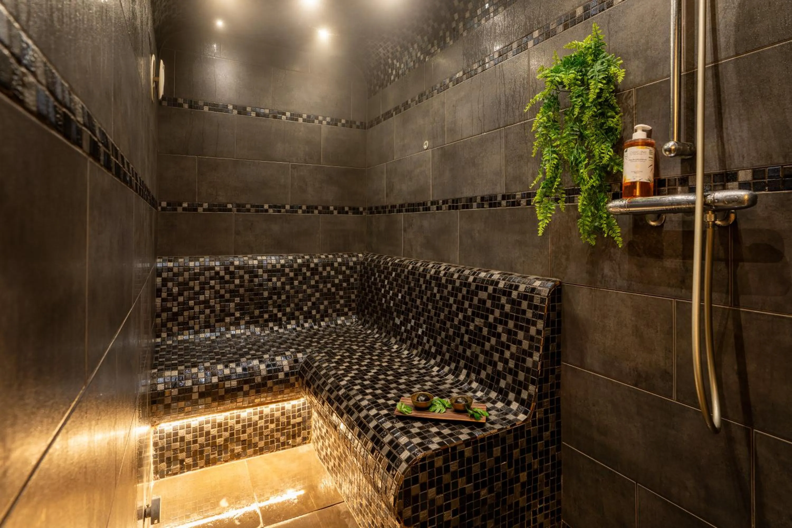 Steam room in Villa Augeval Hôtel de charme & Spa