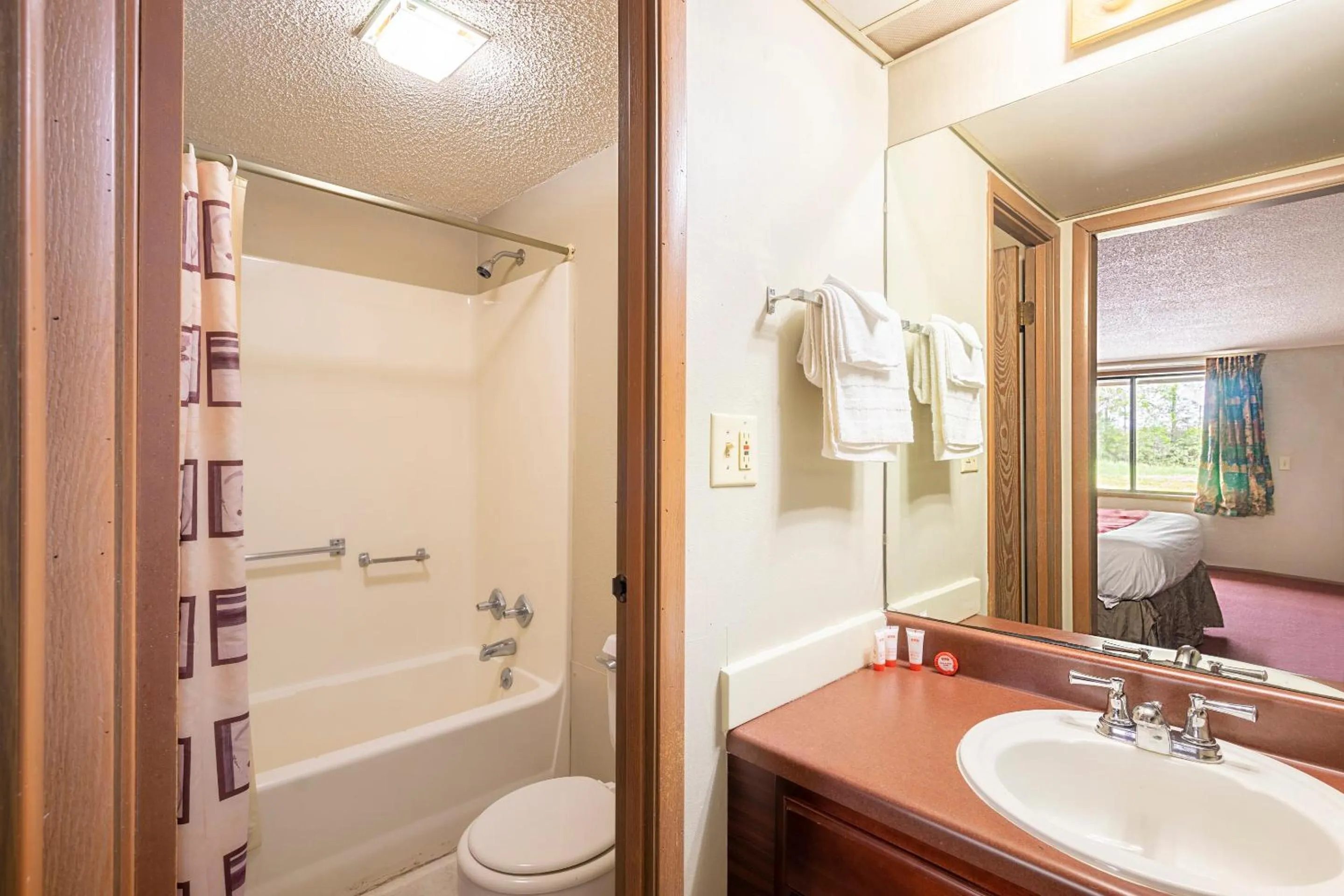 Bathroom in OYO Hotel Daleville AL Hwy 84