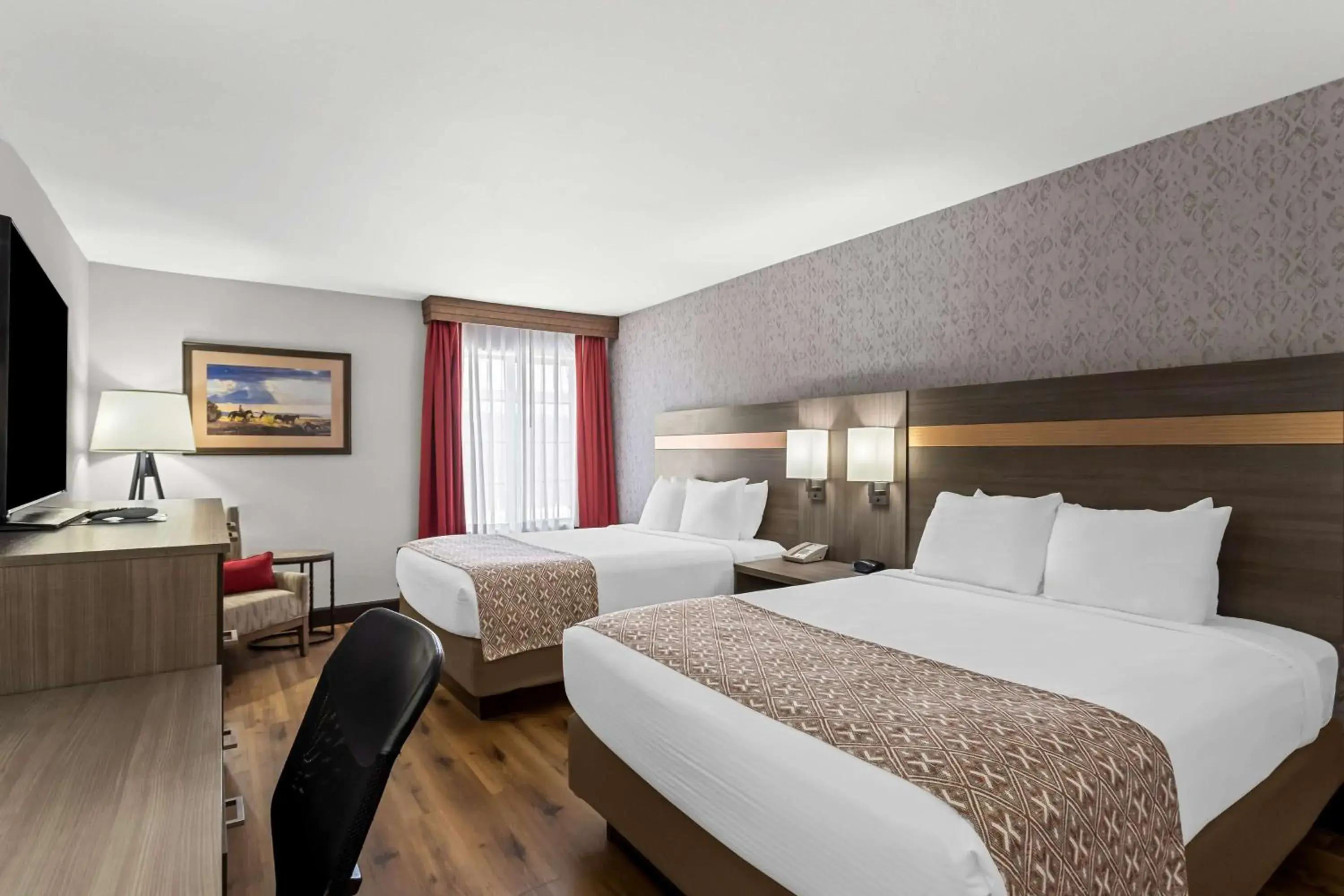 Deluxe Queen Room with Two Queen Beds in Best Western Moriarty Heritage Inn Deluxe Queen Room with Two Queen Beds in Best Western Moriarty Heritage Inn