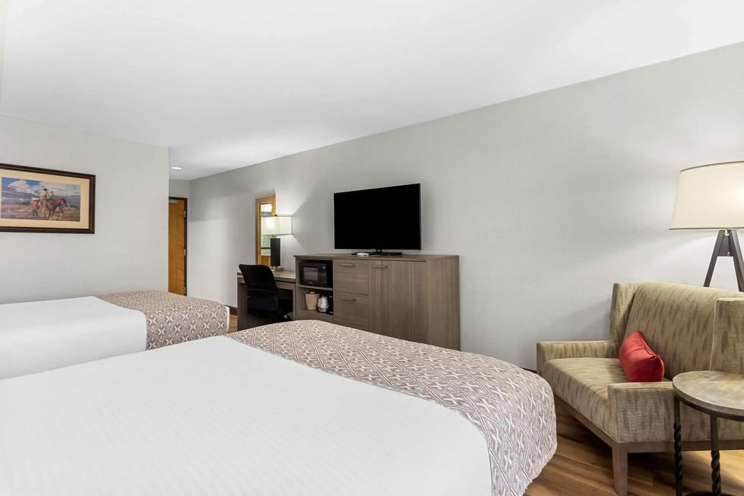 Queen Room with Two Queen Beds and Roll In Shower - Disability Access in Best Western Moriarty Heritage Inn Queen Room with Two Queen Beds and Roll In Shower - Disability Access in Best Western Moriarty Heritage Inn