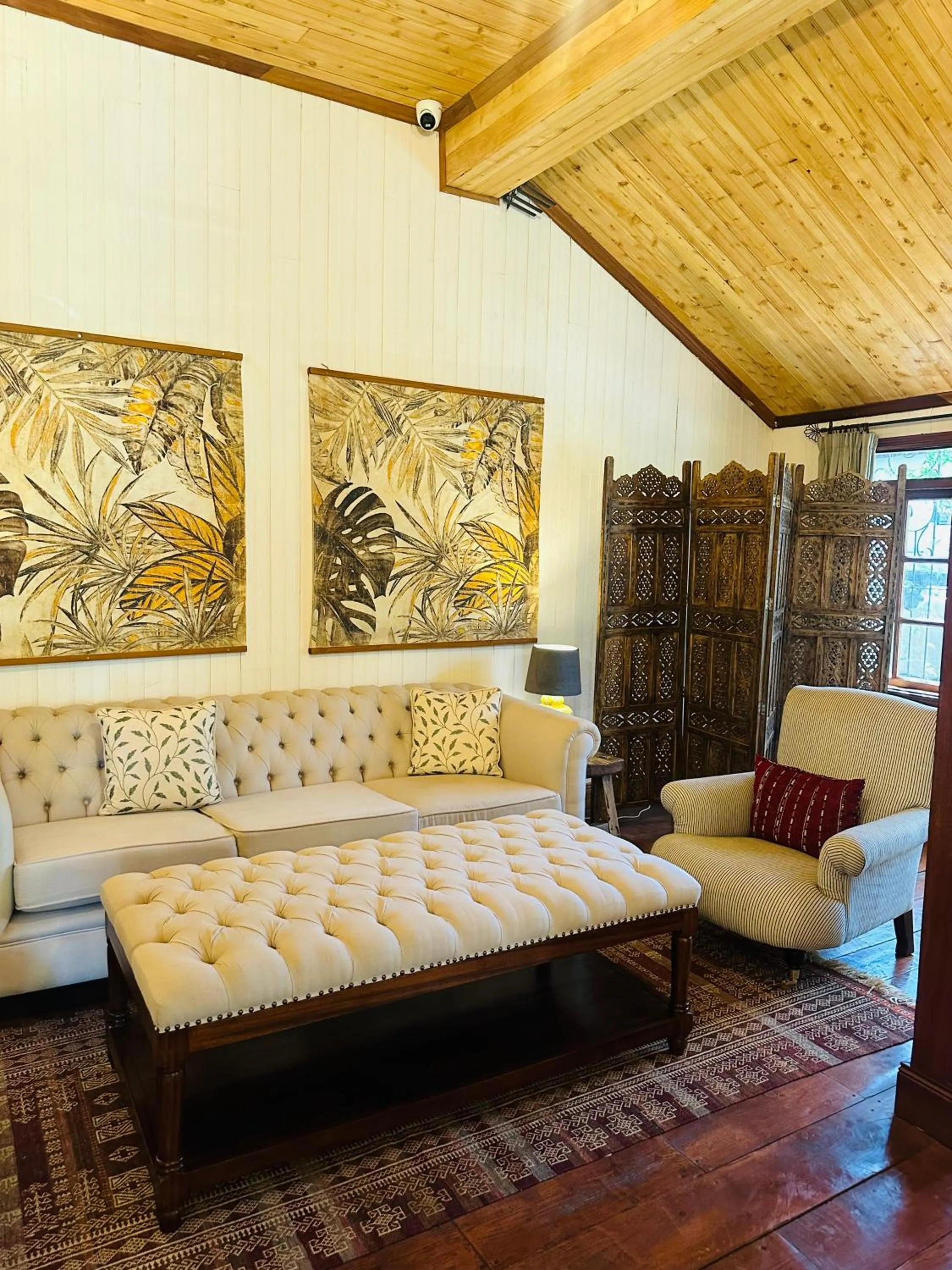 Seating area in Karen Blixen Coffee Garden & Cottages