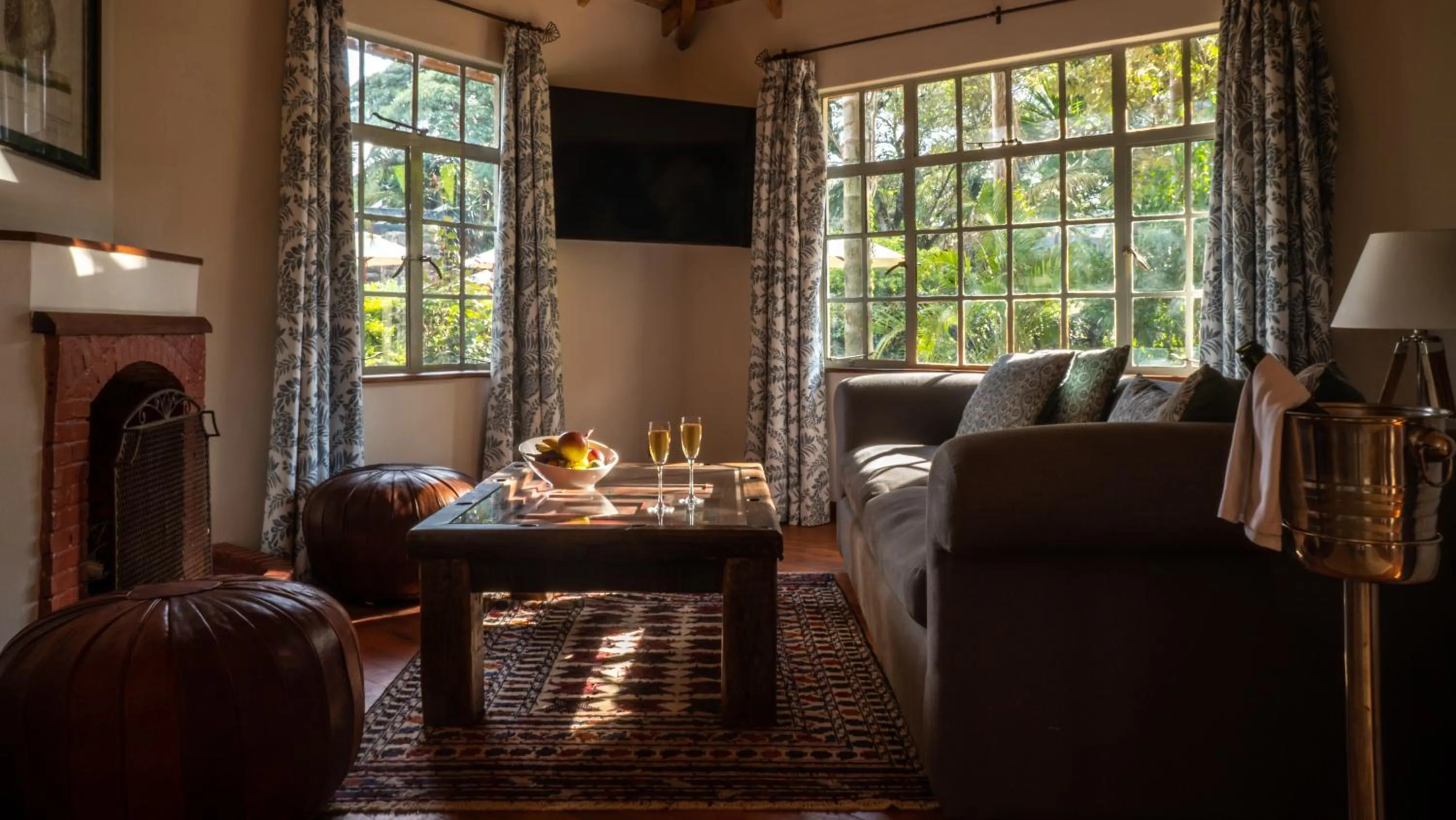 Seating area in Karen Blixen Coffee Garden & Cottages