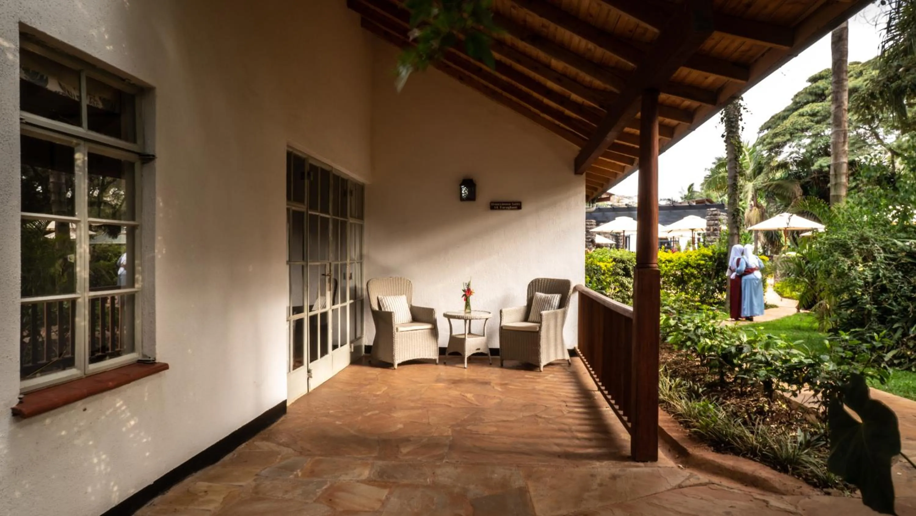 Balcony/Terrace in Karen Blixen Coffee Garden & Cottages