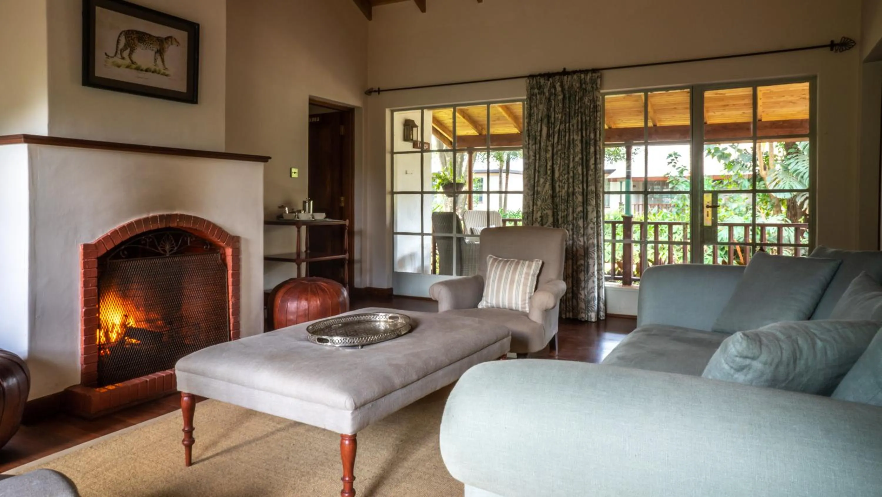 Living room in Karen Blixen Coffee Garden & Cottages