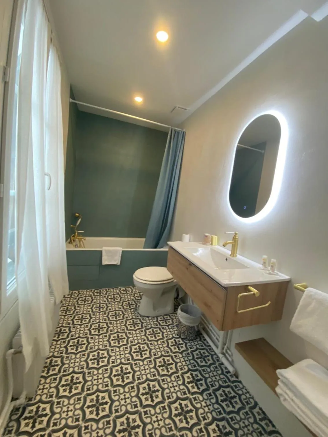 Bathroom in Hotel Boileau