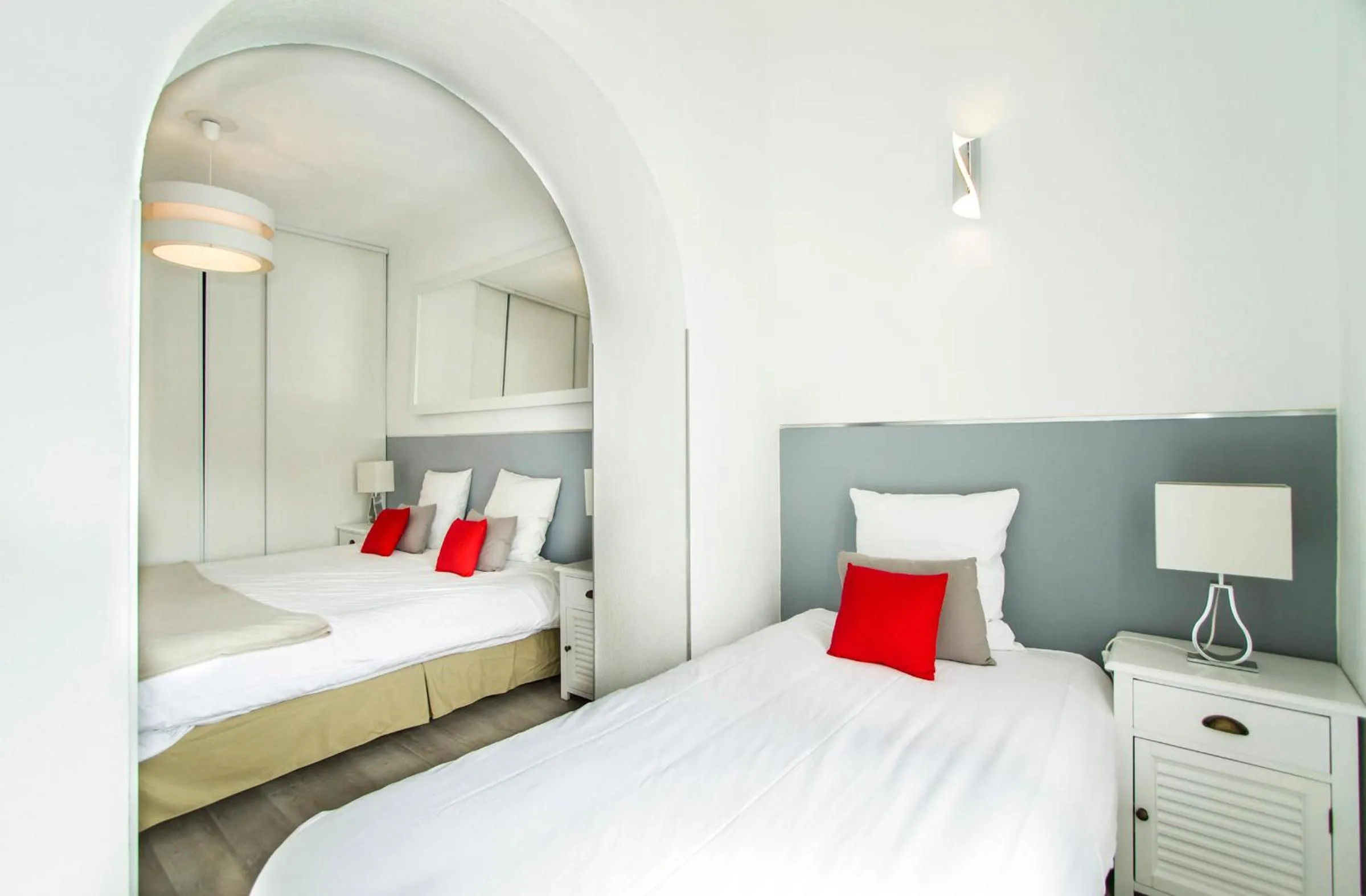 Bed in Florella République Apartment