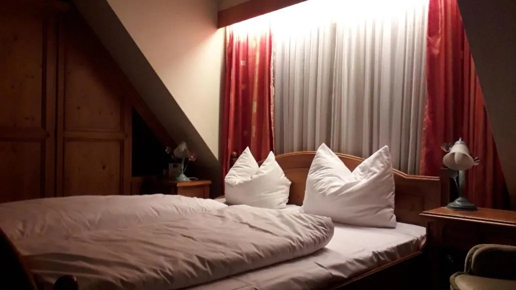 Bed in Hotel Feiler