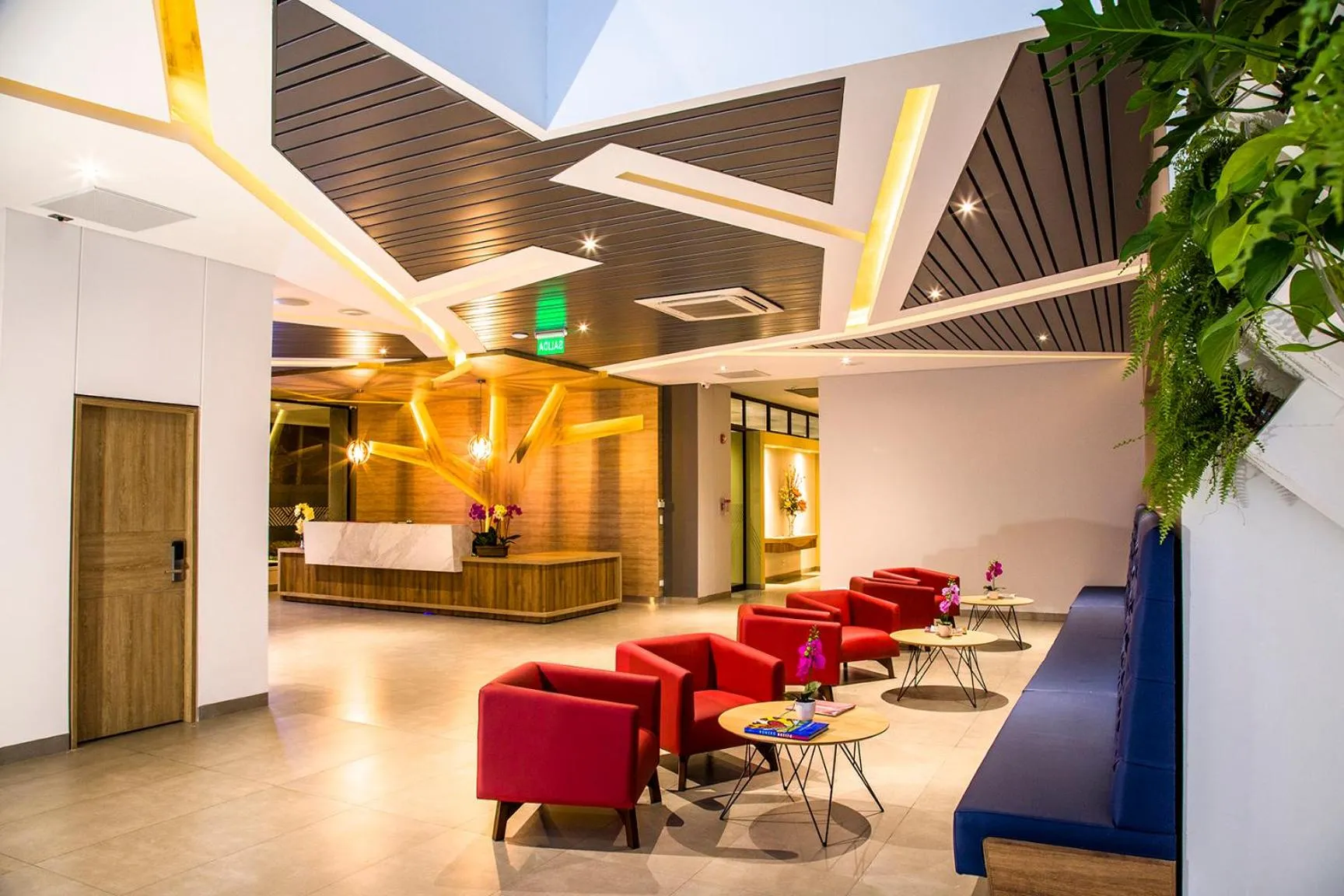 Lobby or reception in Hotel Pance 122 Wellness Spa