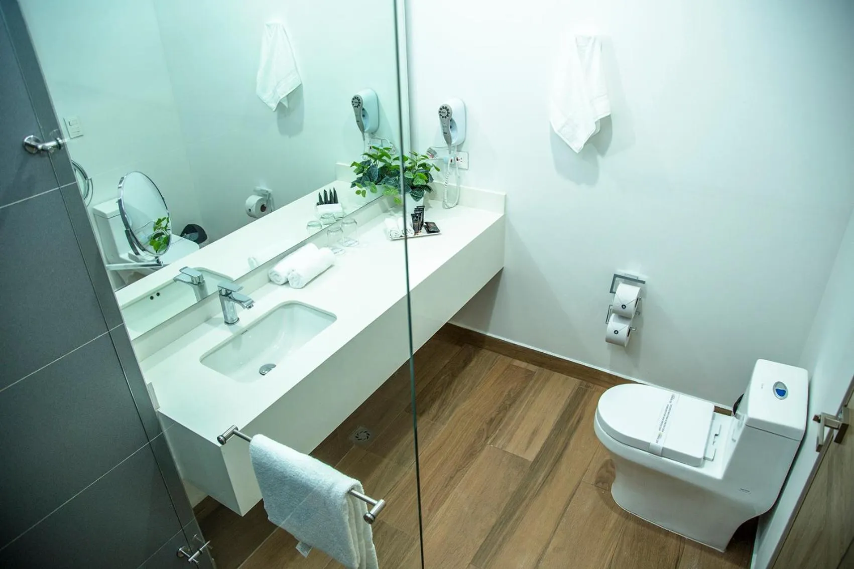 Toilet in Hotel Pance 122 Wellness Spa