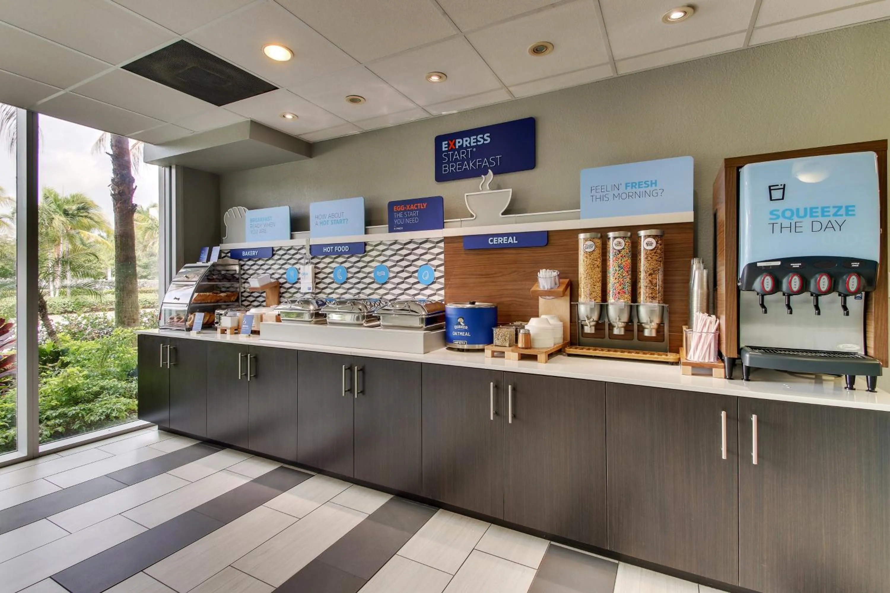 Breakfast in Holiday Inn Express West Palm Beach Metrocentre by IHG