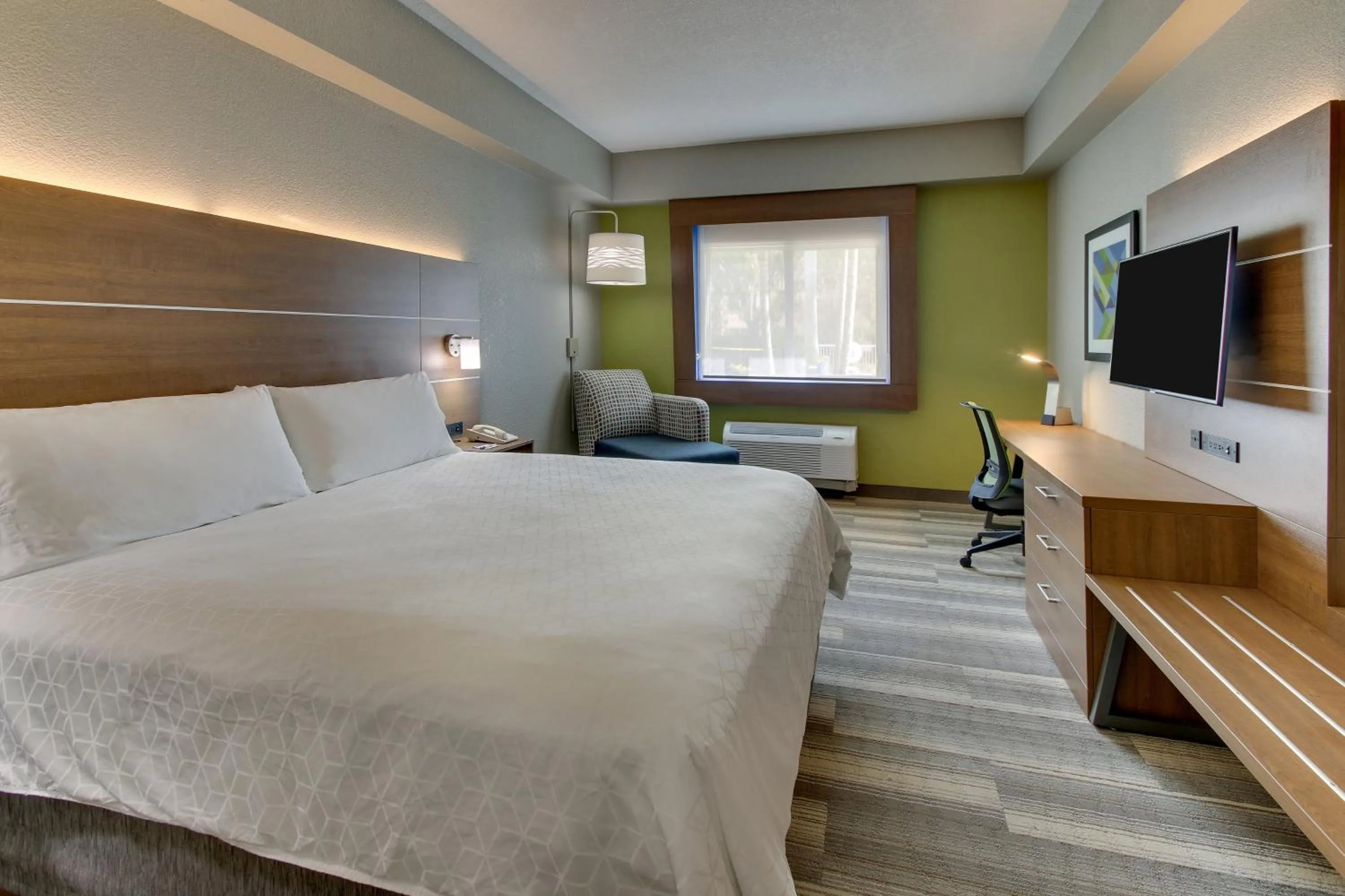 Photo of the whole room, Bed in Holiday Inn Express West Palm Beach Metrocentre by IHG