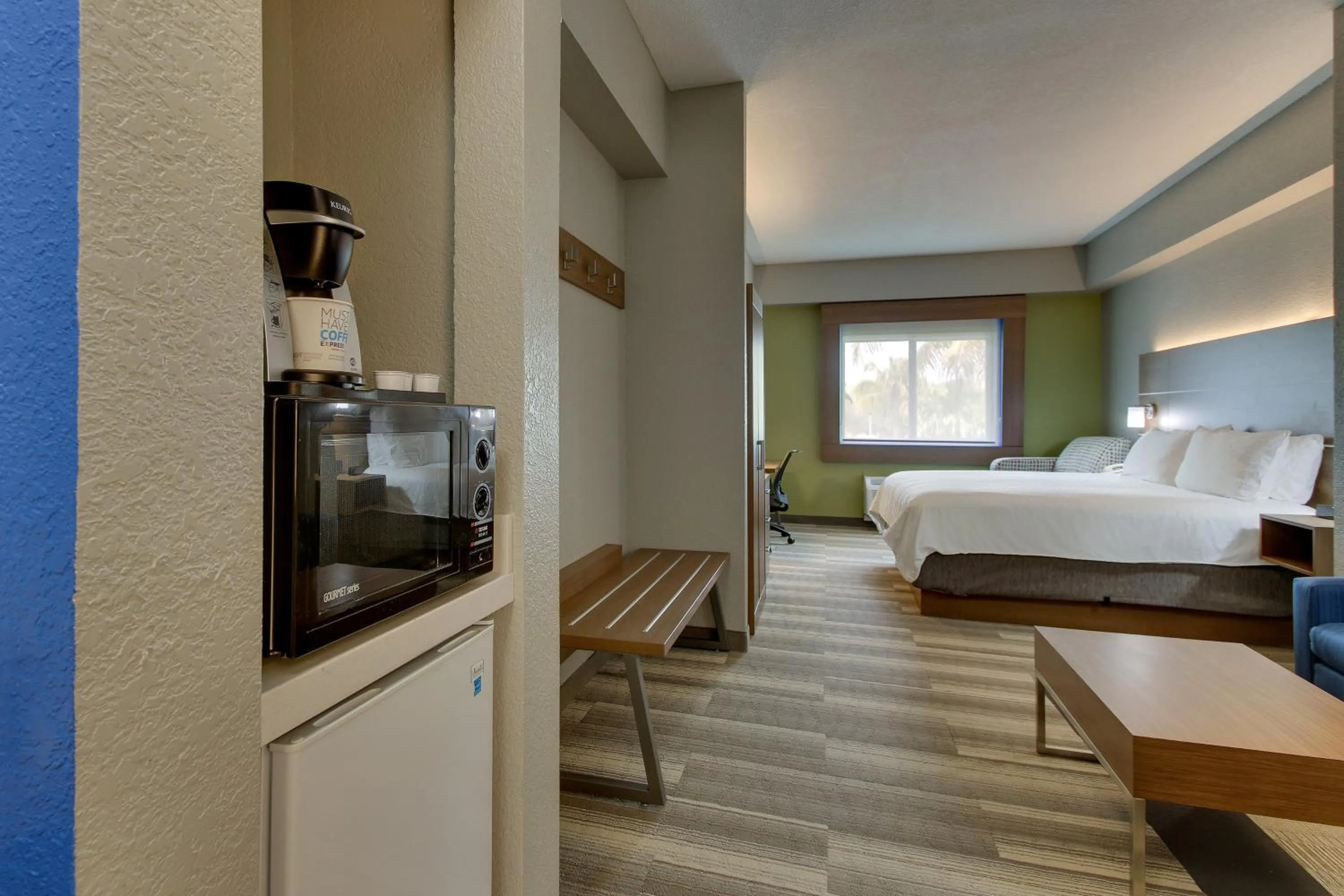 Photo of the whole room, Bed in Holiday Inn Express West Palm Beach Metrocentre by IHG