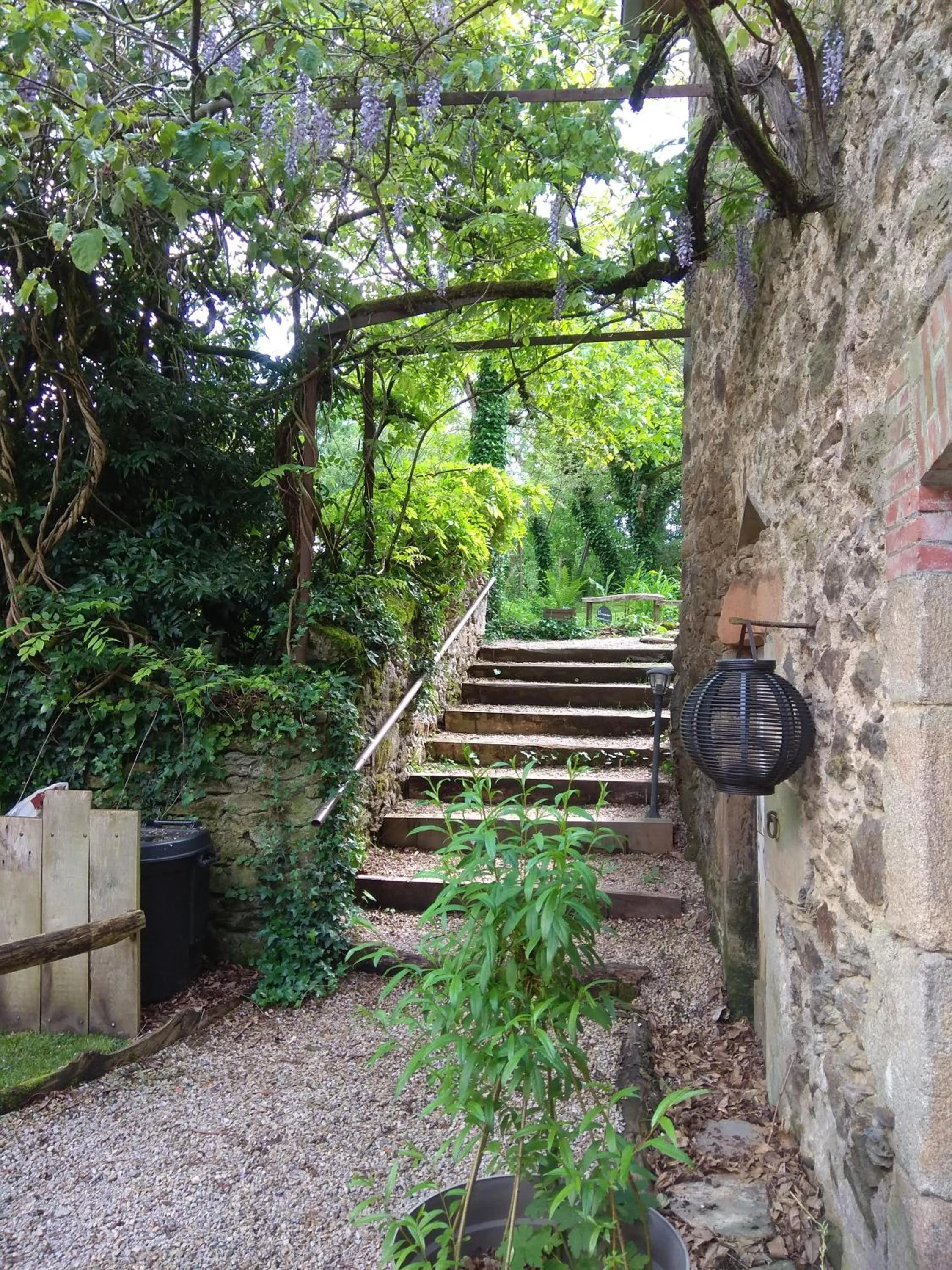Garden in La Ferme Les Mamours